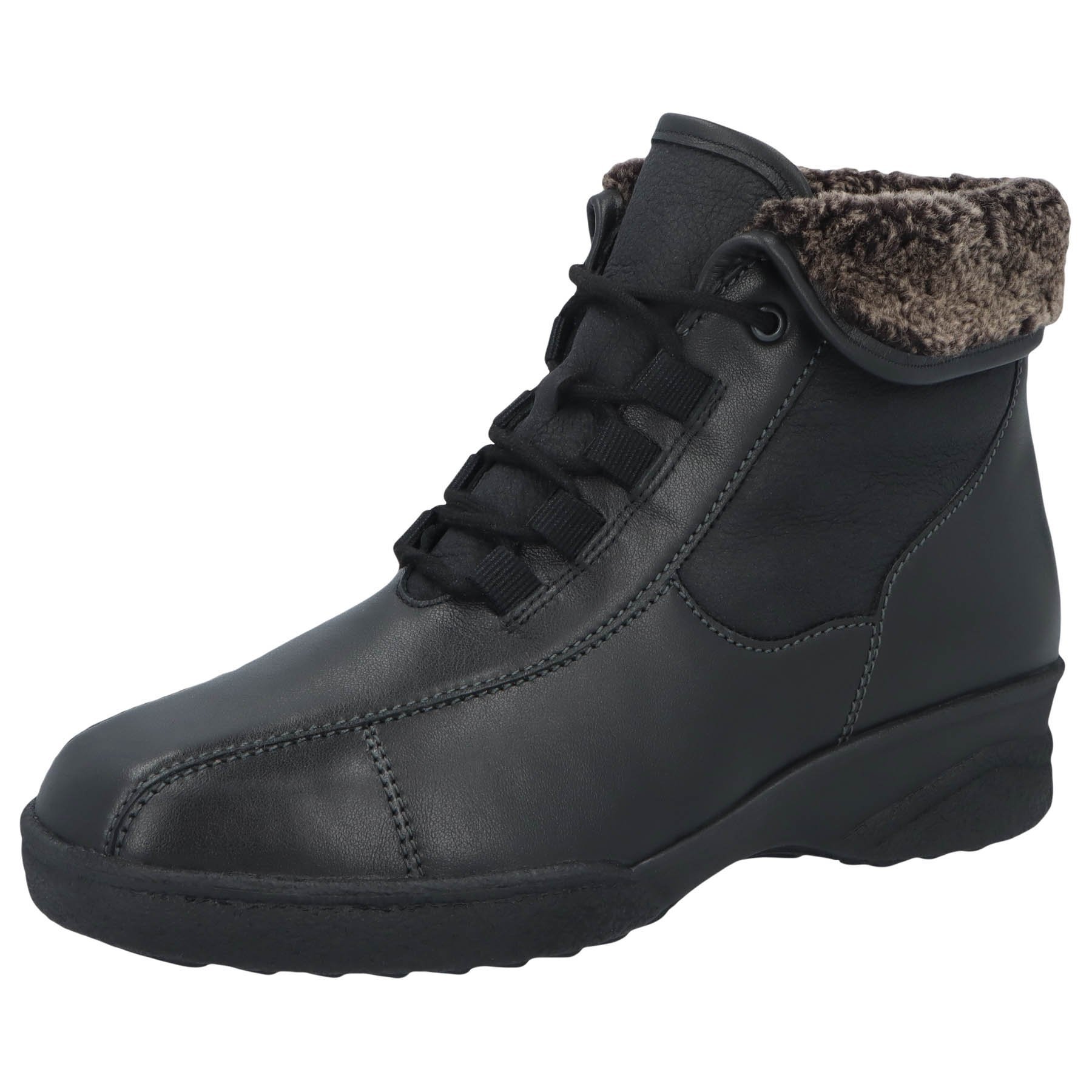 schwarze stiefel 3-4 ansicht