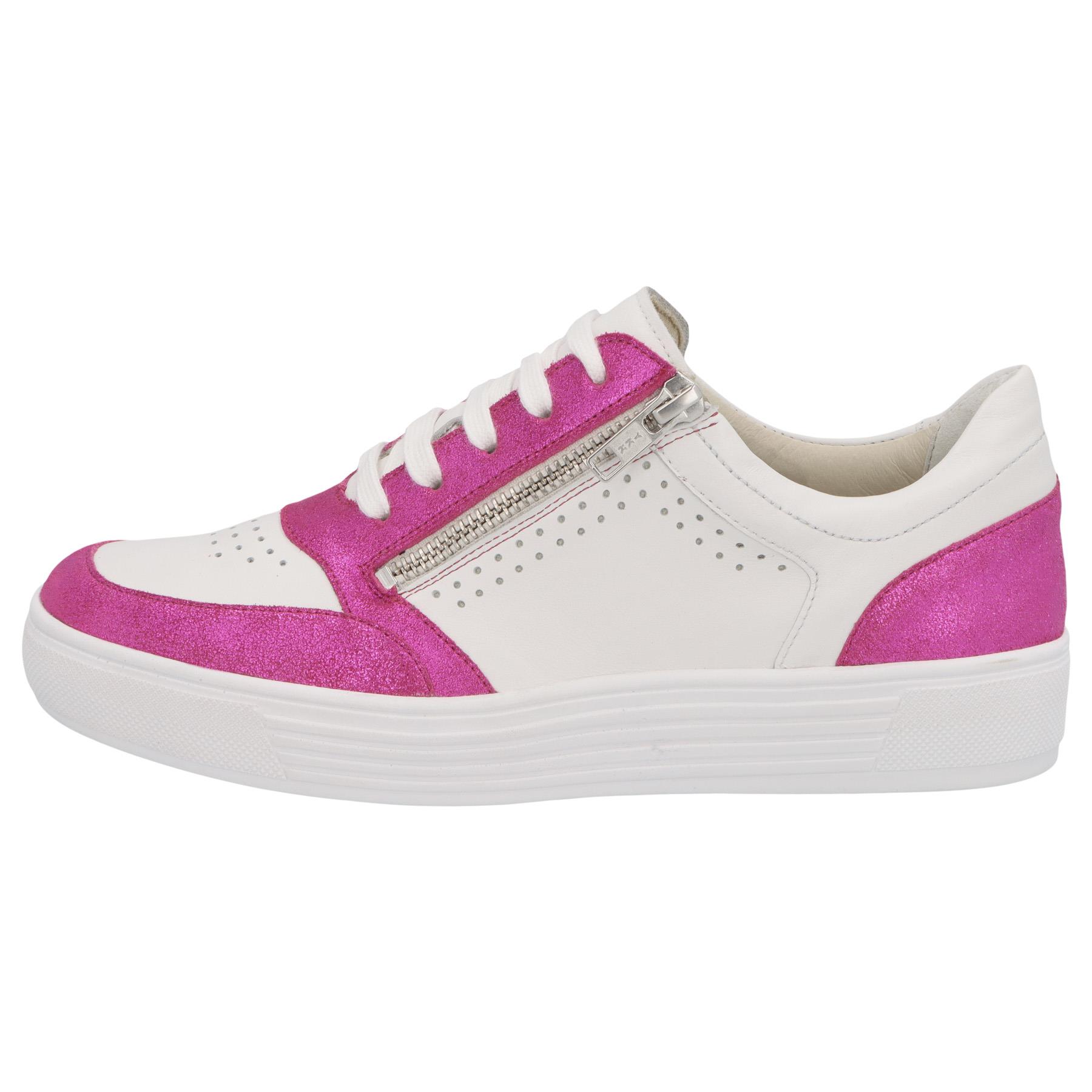 mehrfarbige halbschuh seitenansicht links