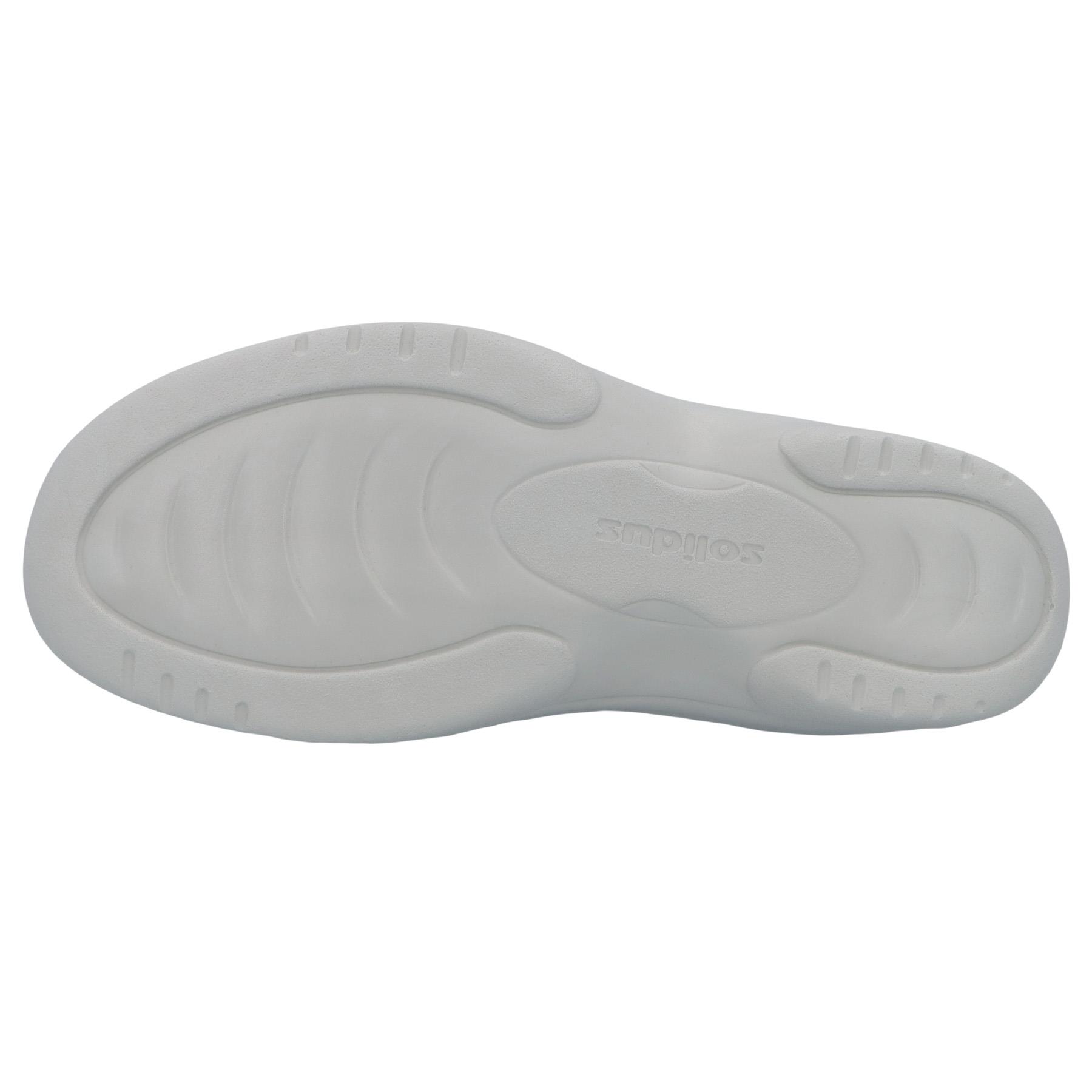 braune sandale sohlenansicht