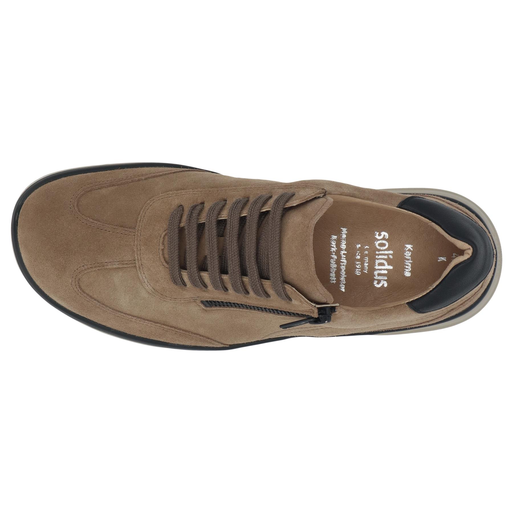 braune halbschuh draufsicht