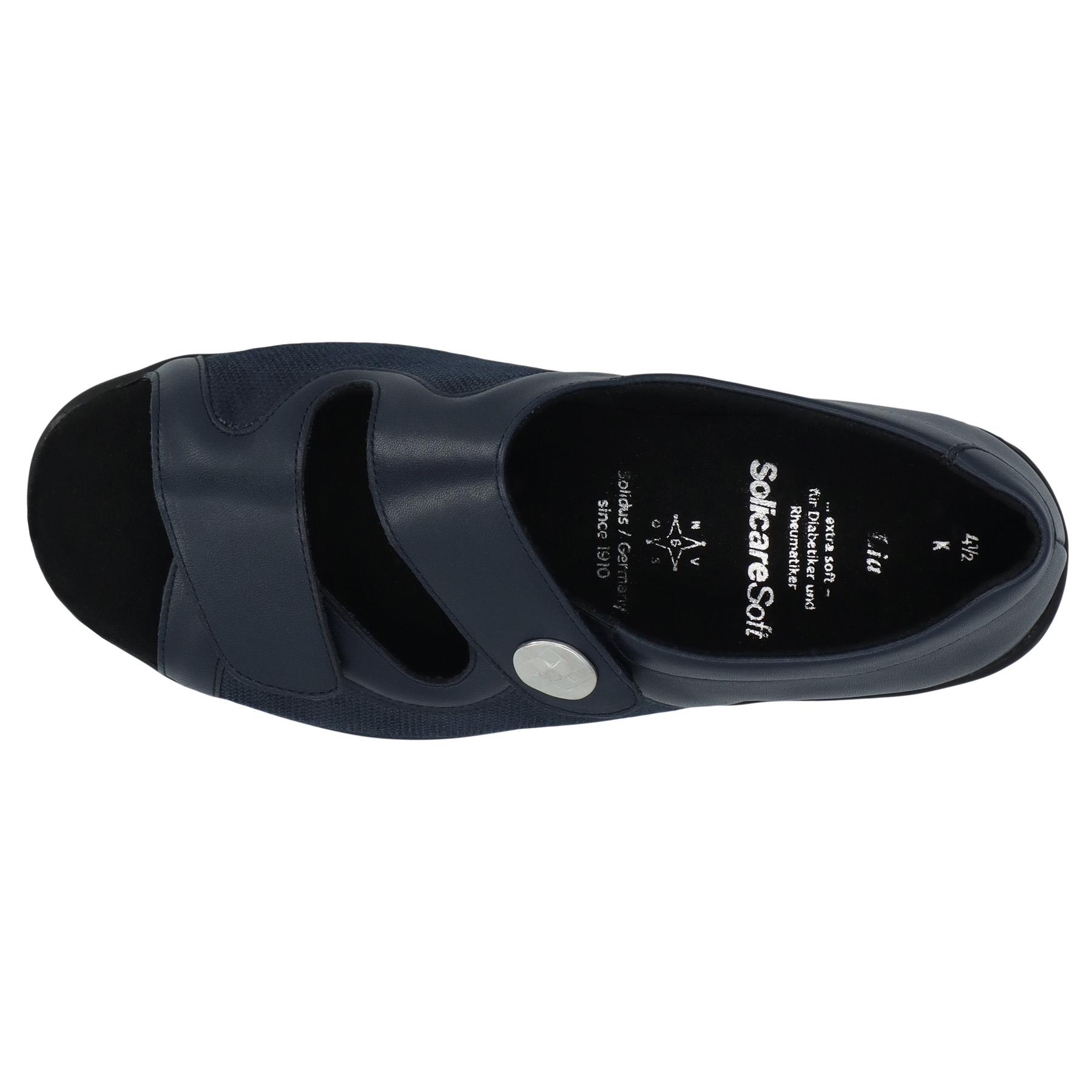 blaue sandale draufsicht