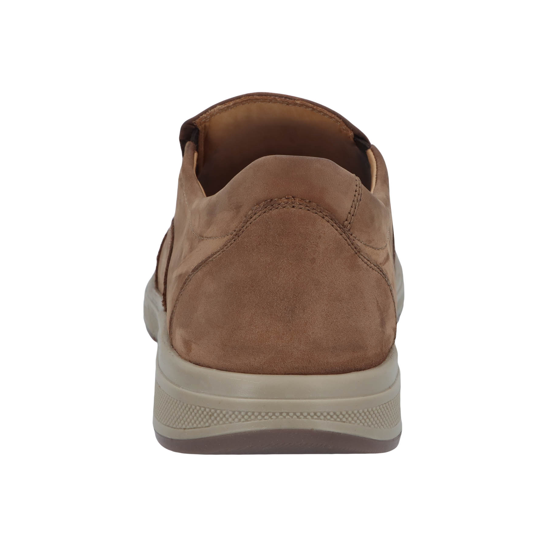 braune halbschuh hinteransicht