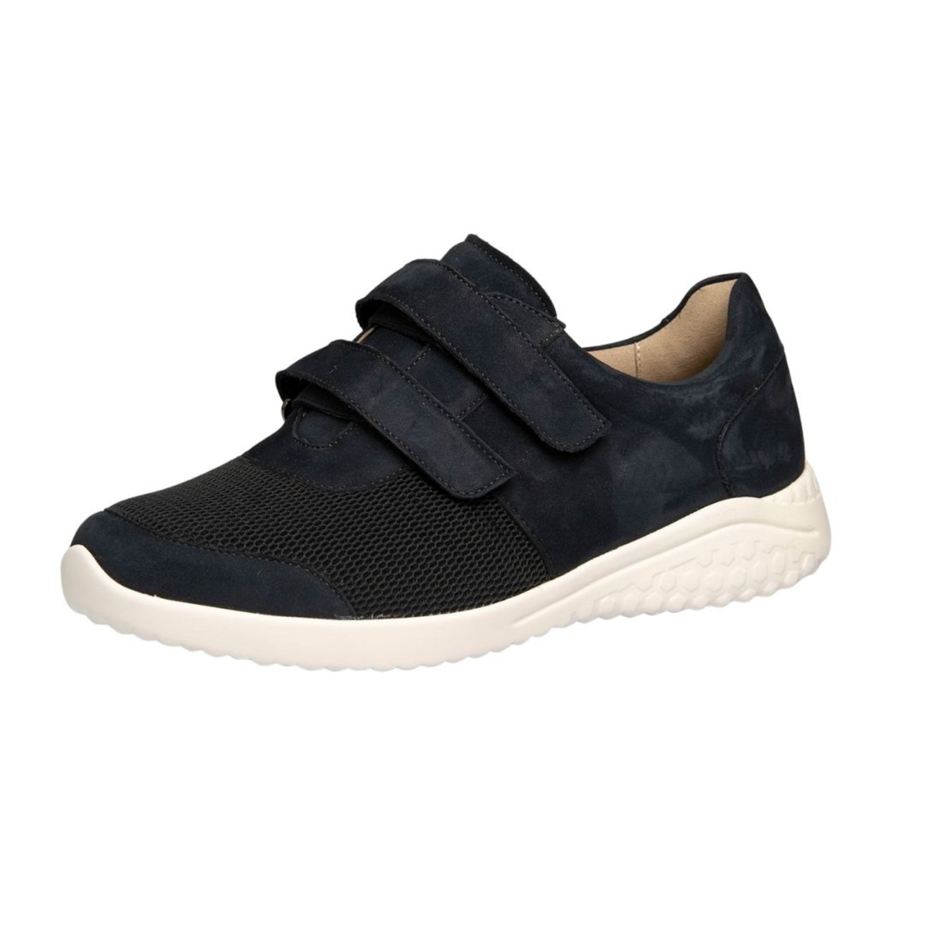 blaue slipper 3-4 ansicht