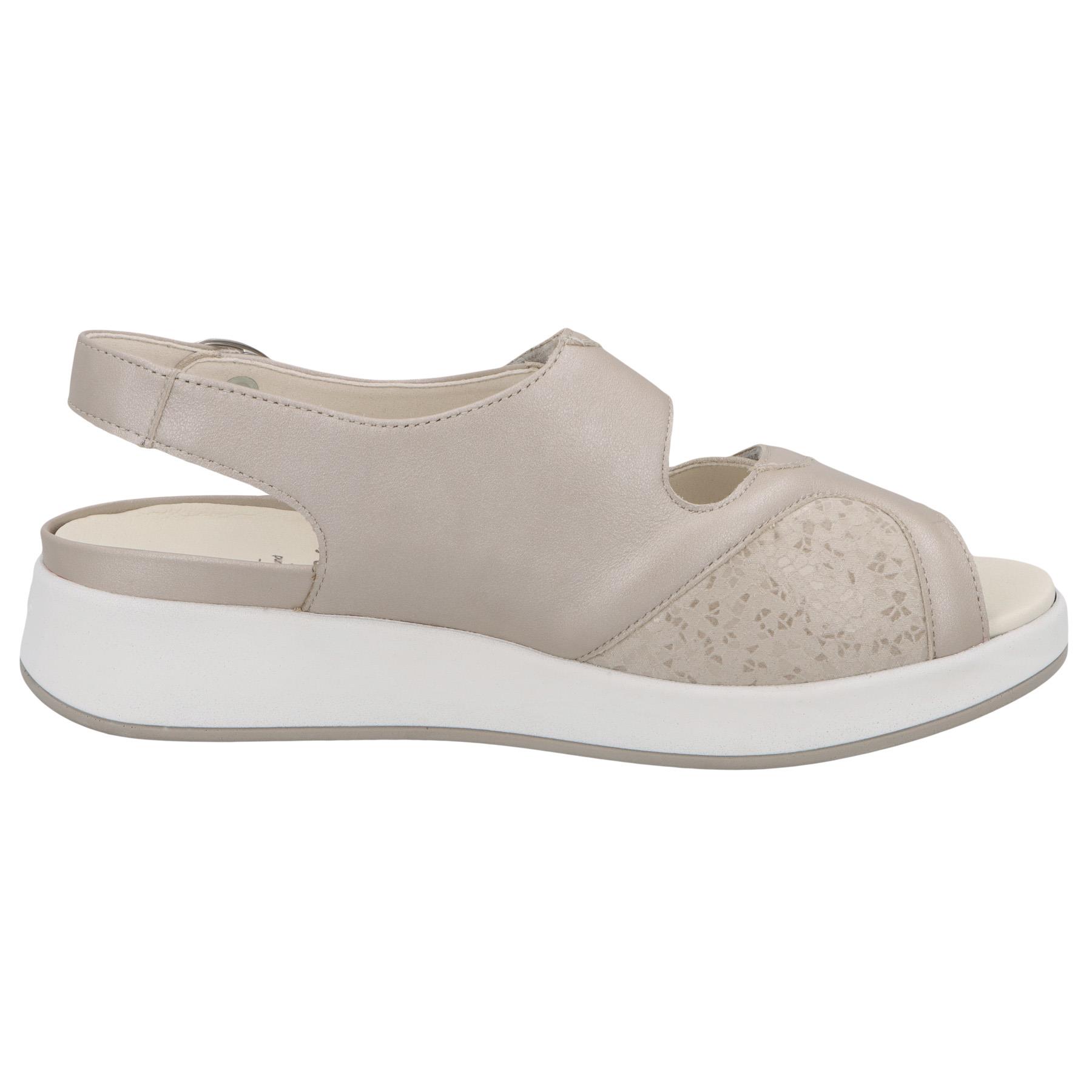 braune sandale seitenansicht rechts