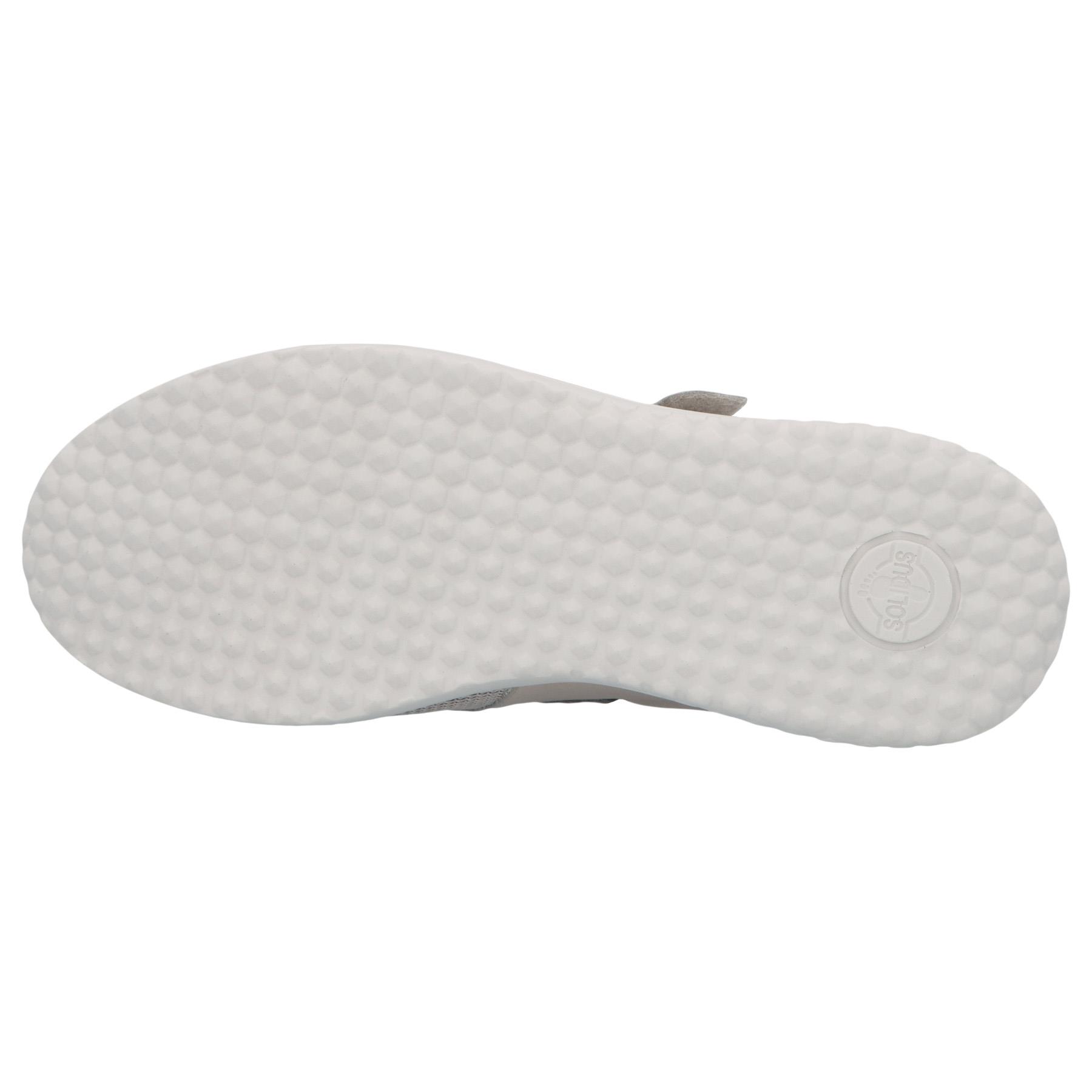 graue slipper sohlenansicht