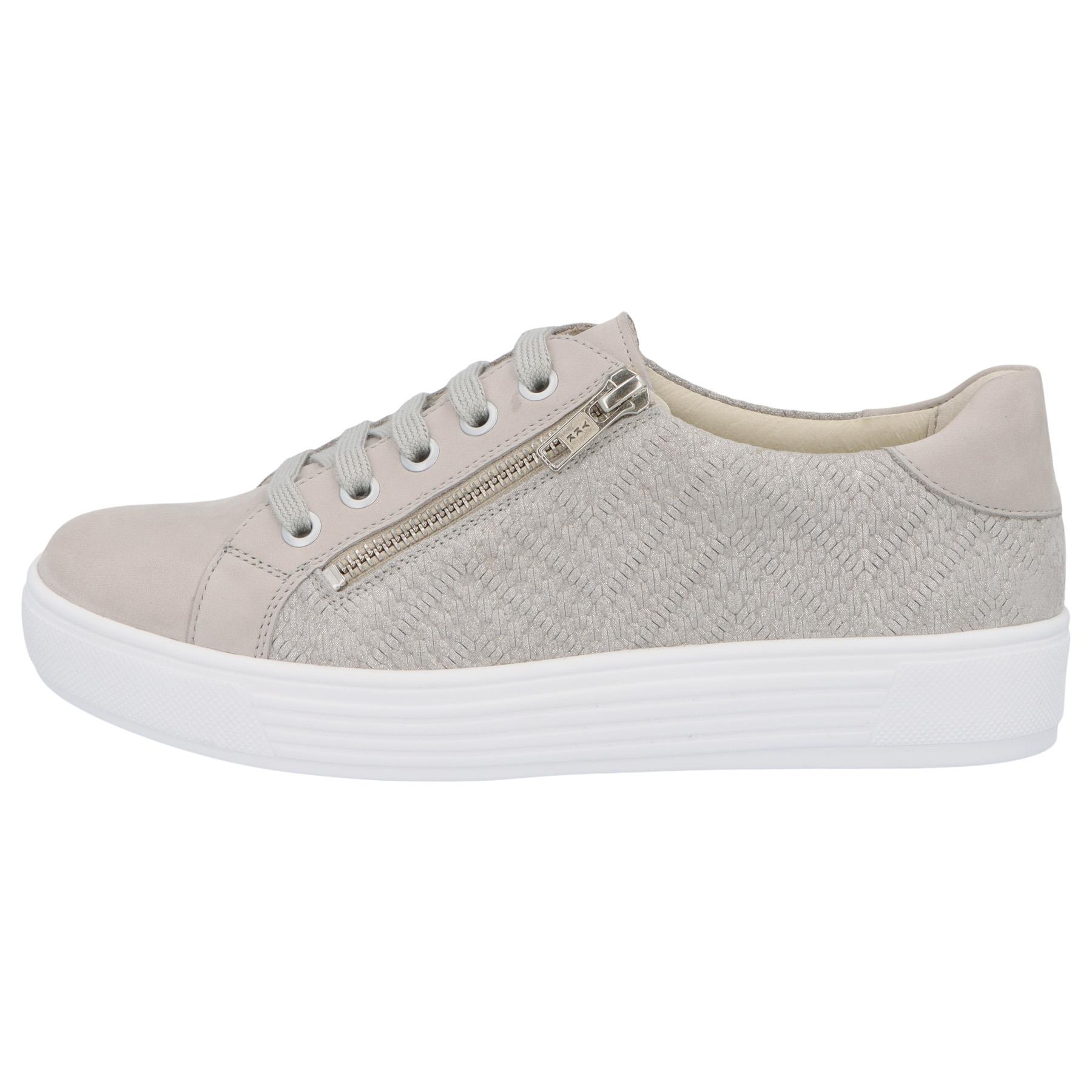 graue halbschuh seitenansicht links