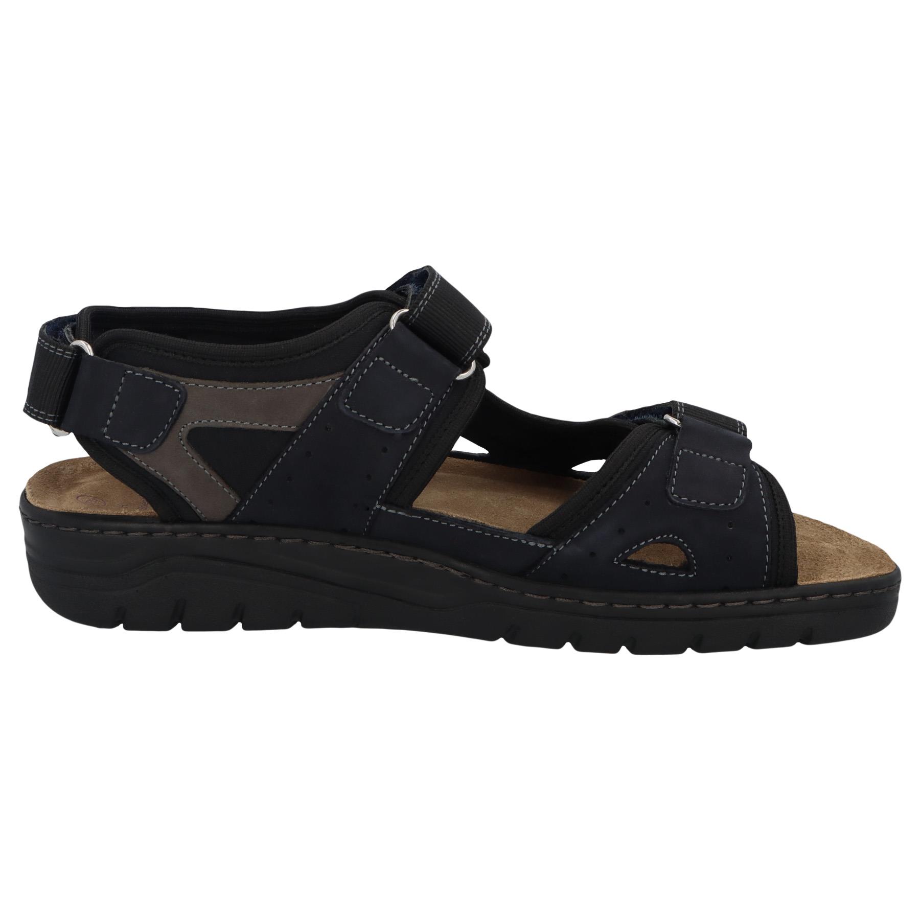 blaue sandale seitenansicht rechts