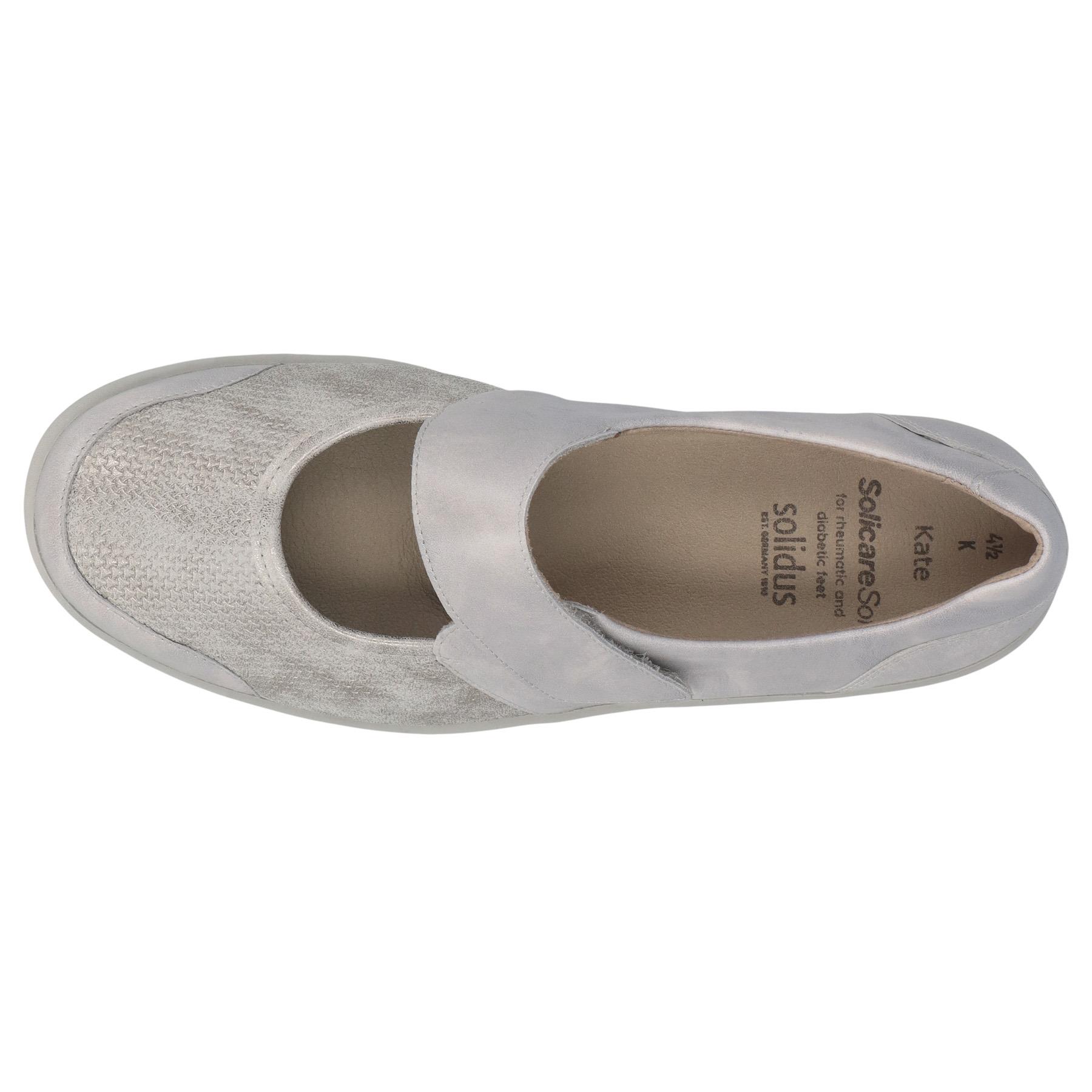 graue halbschuh draufsicht