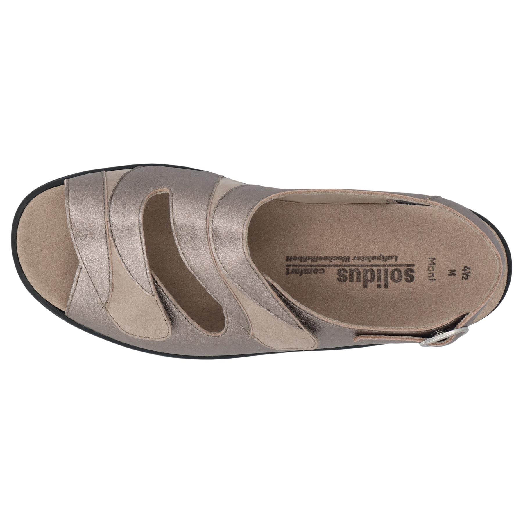 graue sandale draufsicht