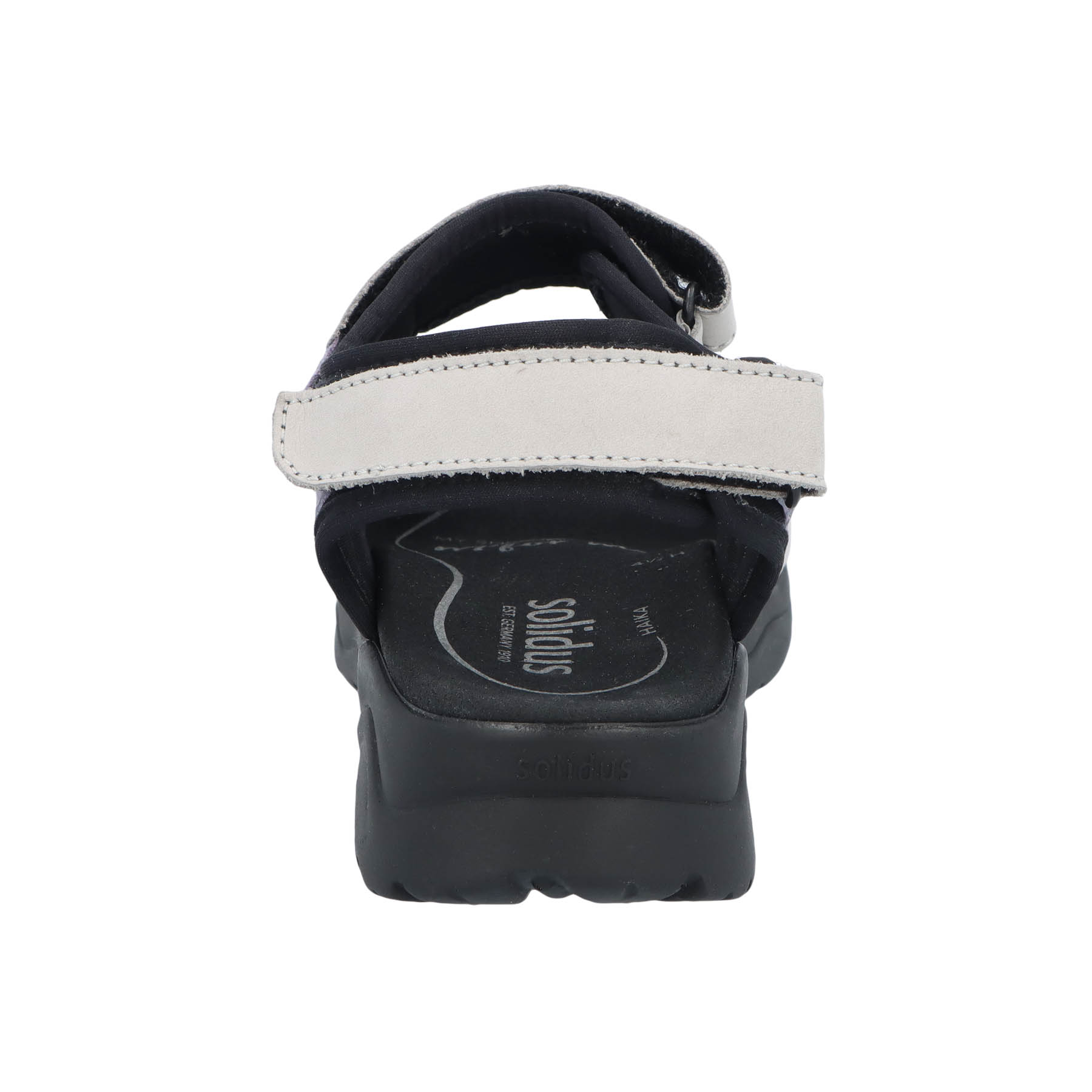 graue sandale hinteransicht