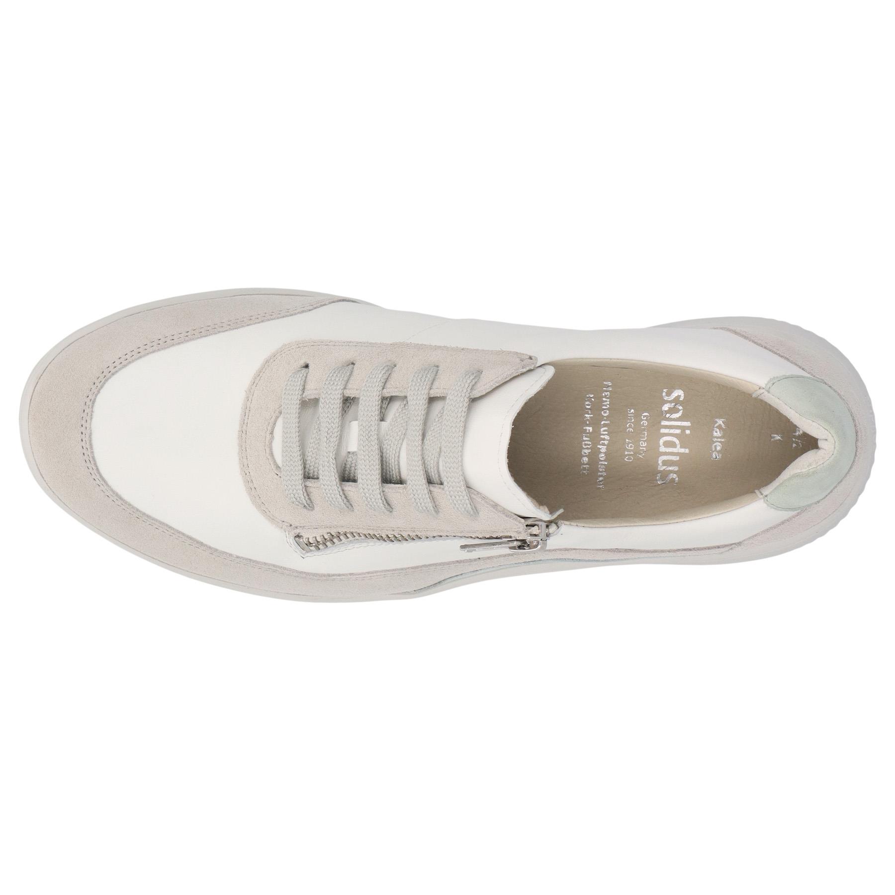 rote halbschuh draufsicht