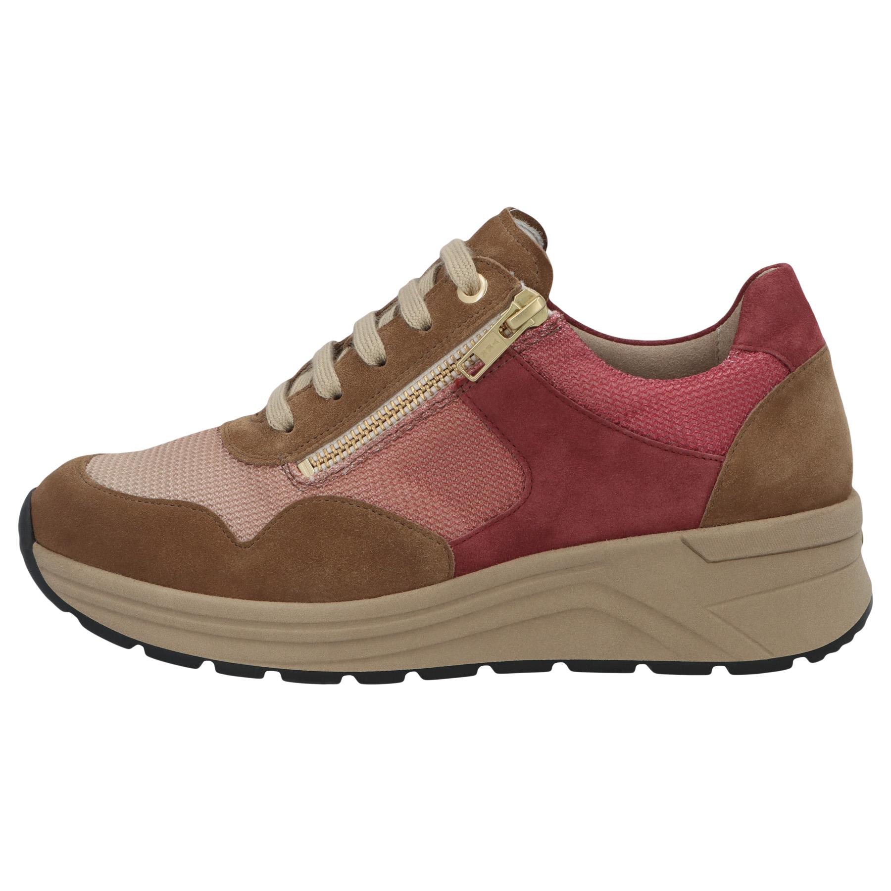 braune halbschuh seitenansicht links