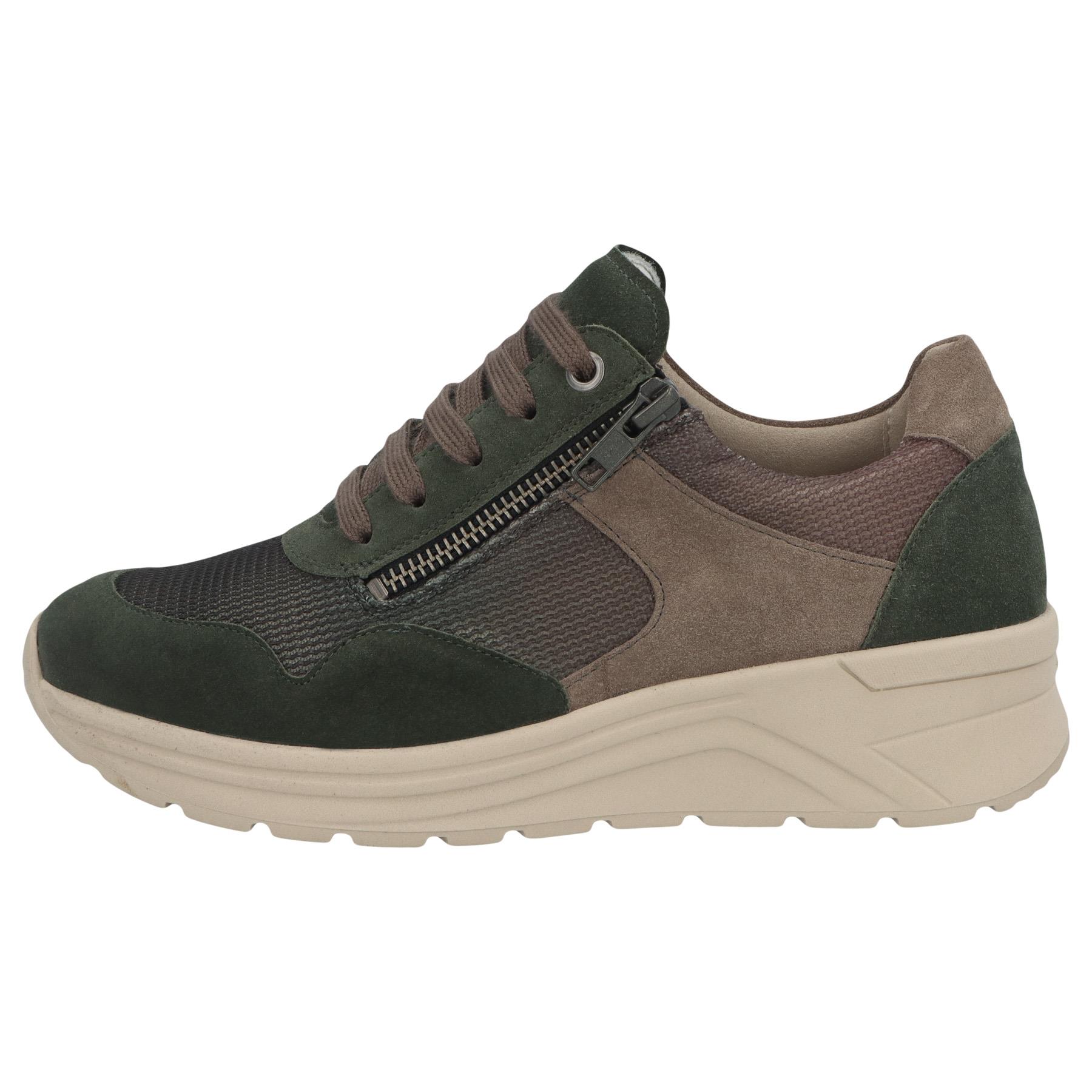 grüne halbschuh seitenansicht links