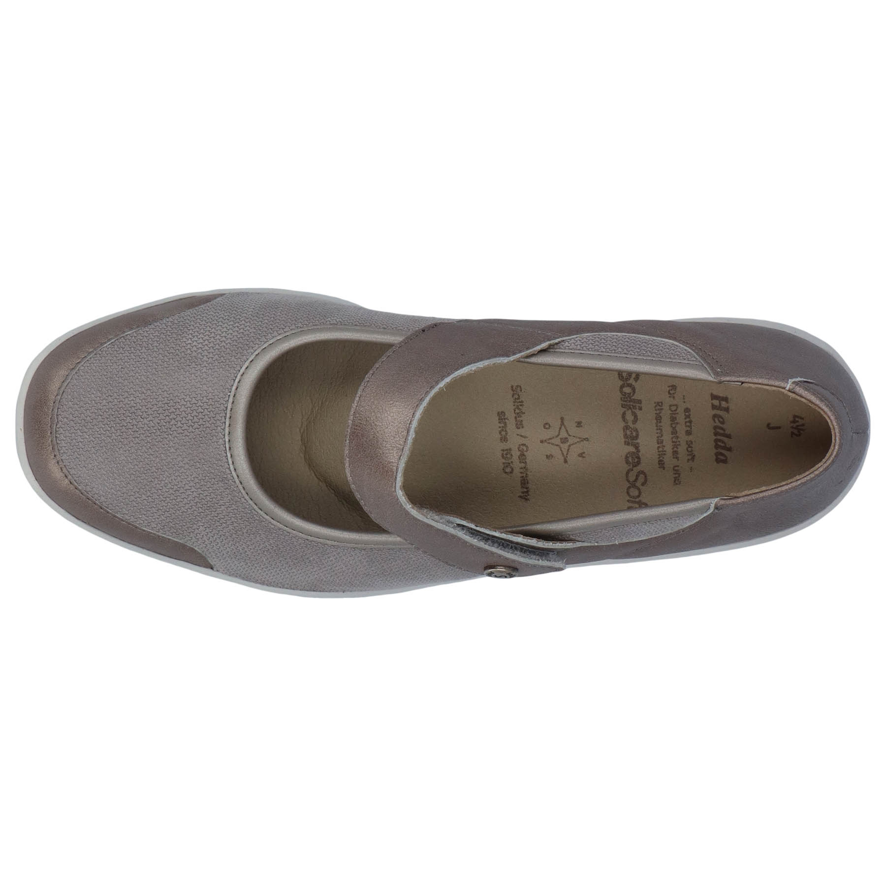 none halbschuh draufsicht