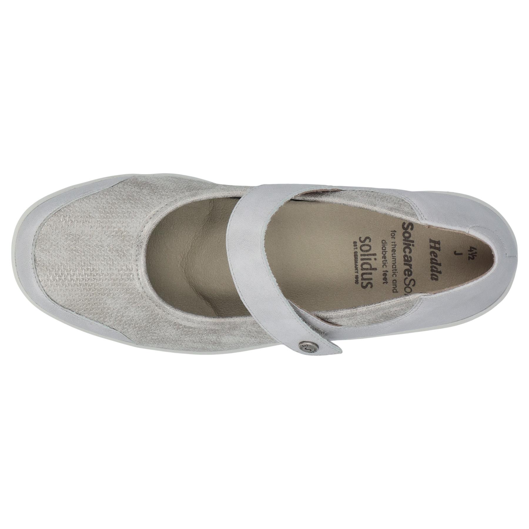 graue halbschuh draufsicht