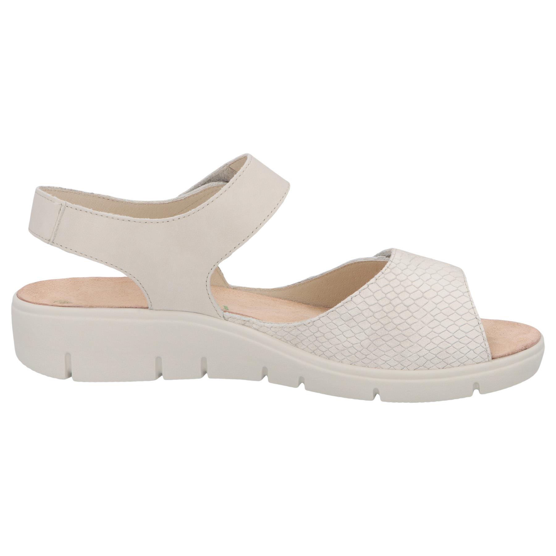 weiße sandale seitenansicht rechts