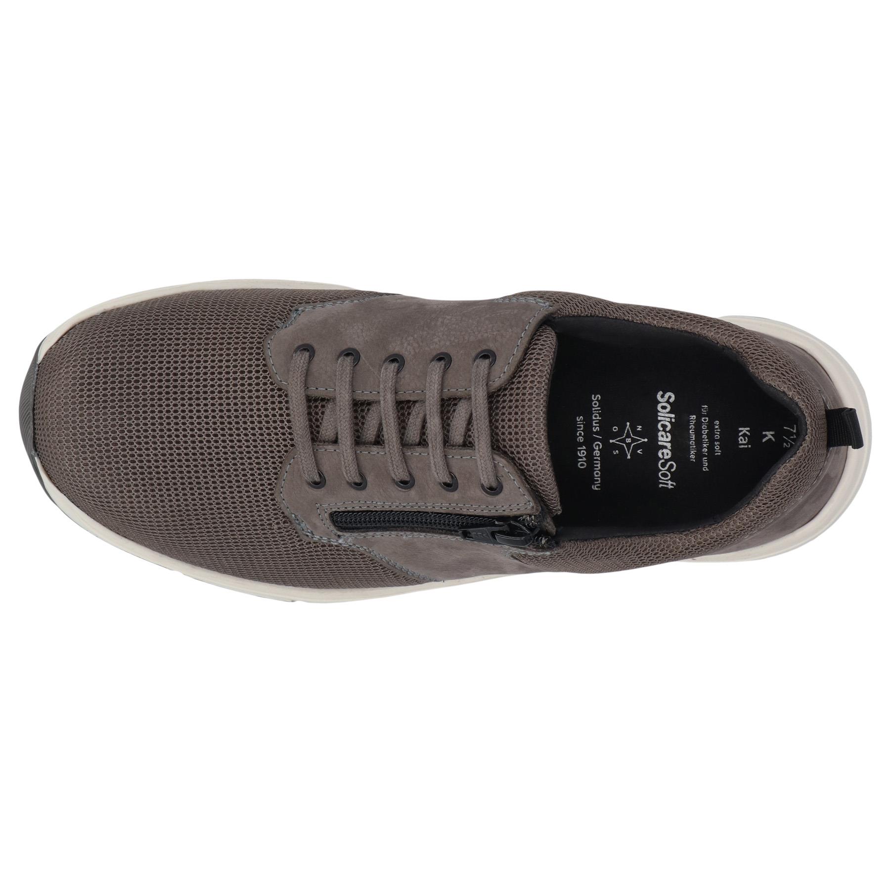 graue halbschuh draufsicht