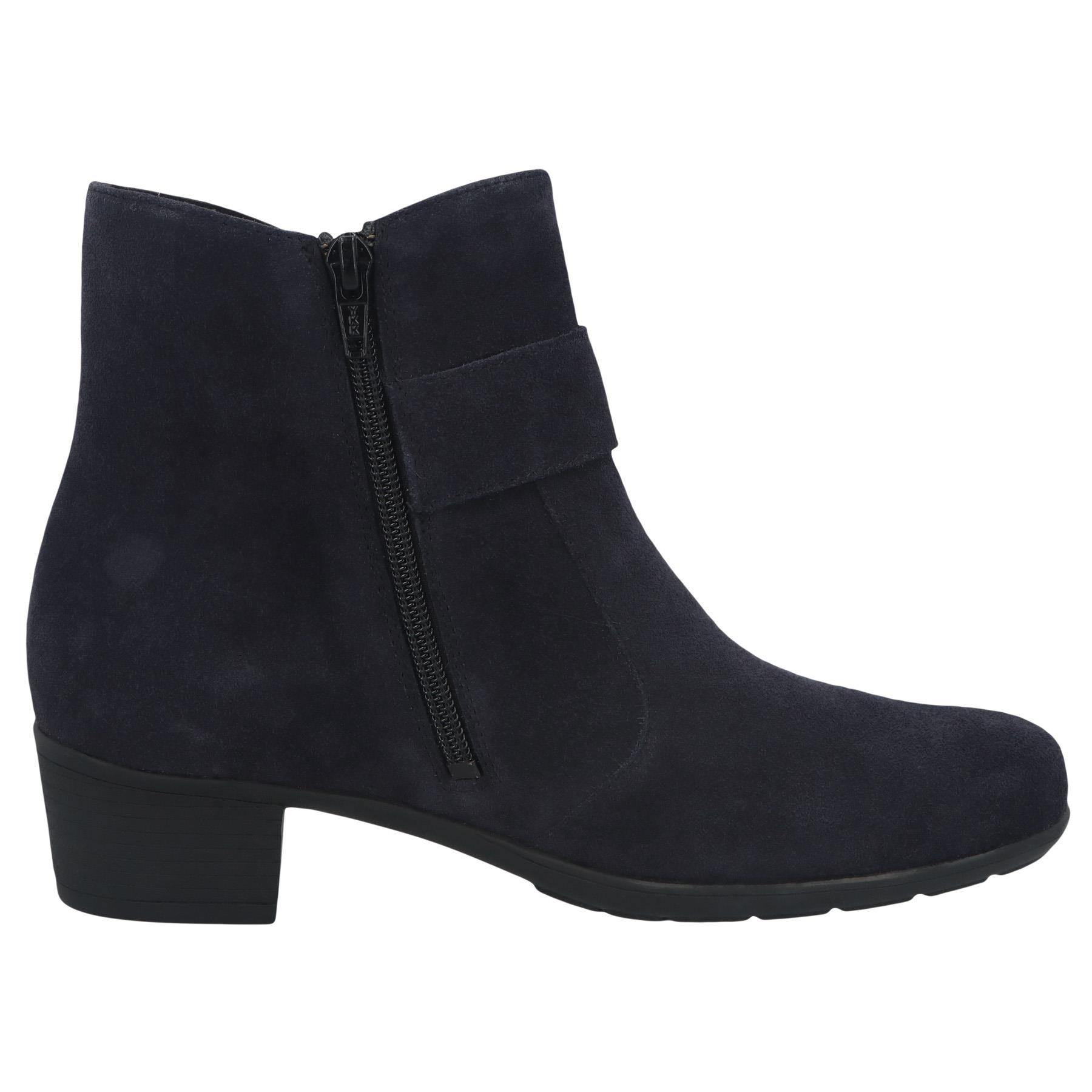 blaue stiefel seitenansicht rechts