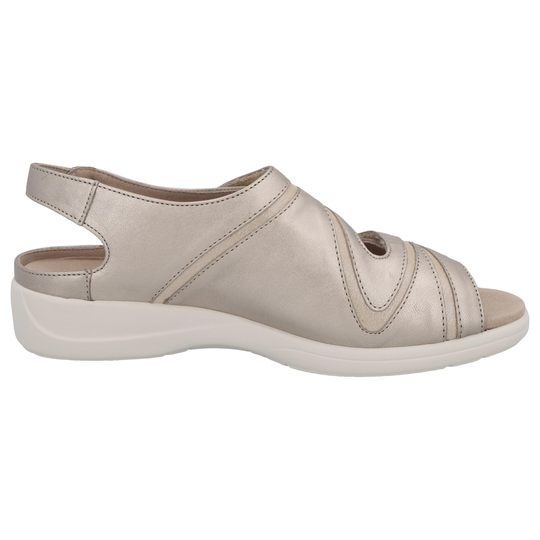 braune sandale seitenansicht rechts