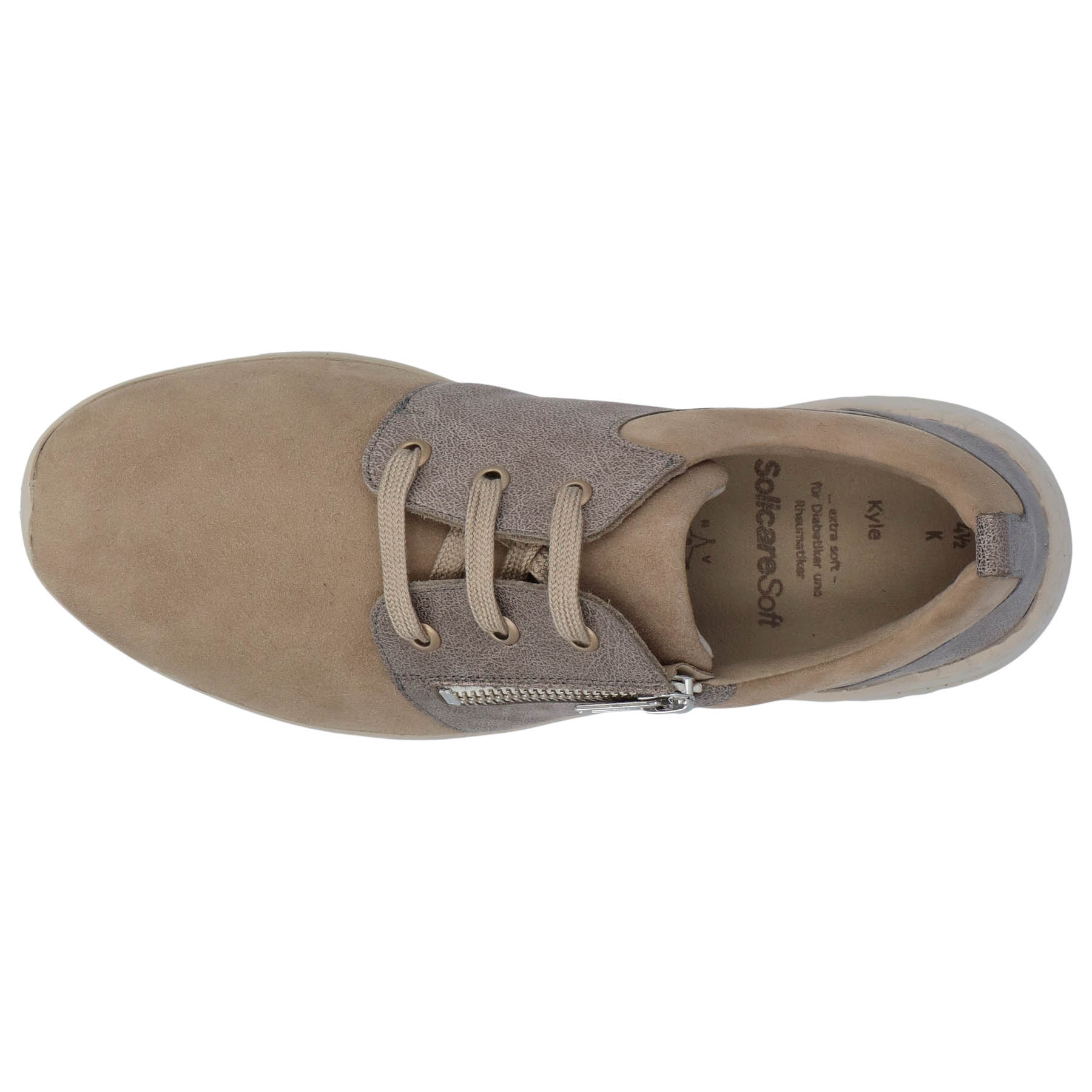 none halbschuh draufsicht