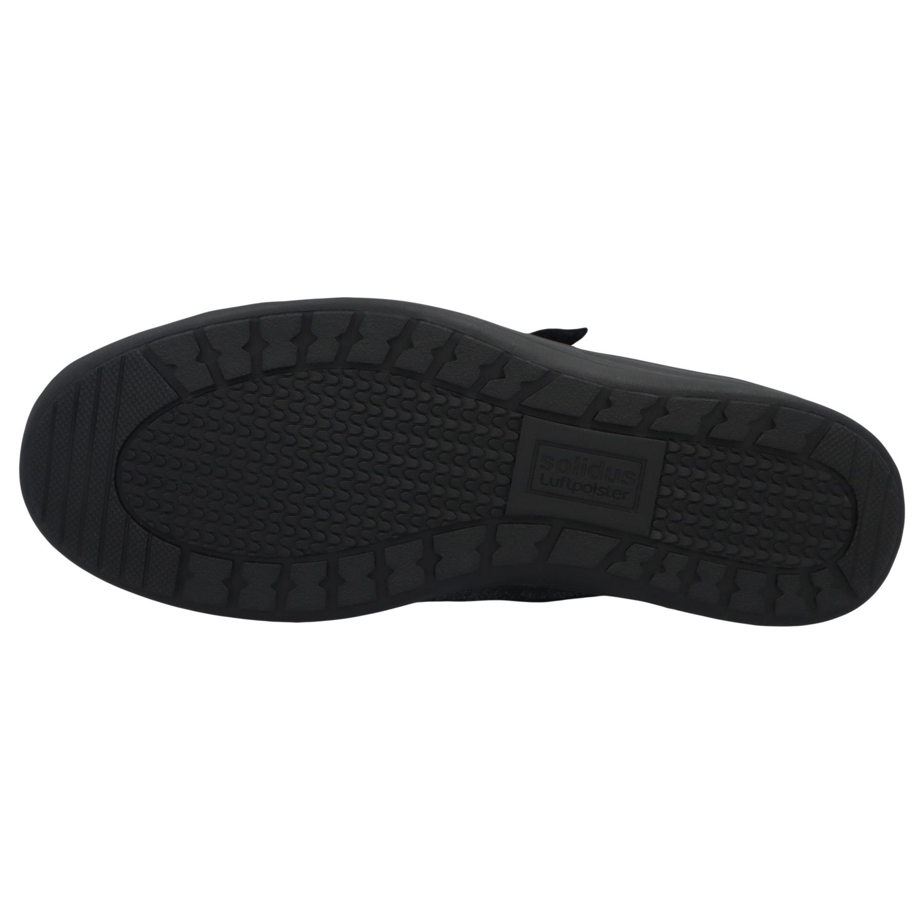 braune slipper sohlenansicht