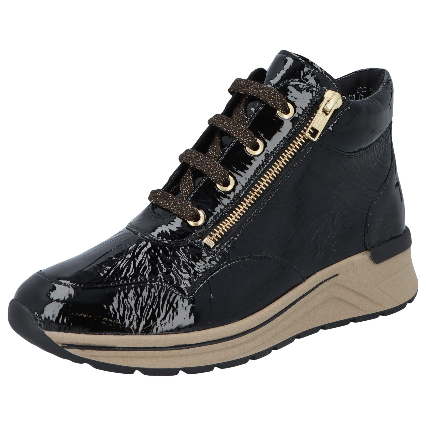 schwarze stiefel 3-4 ansicht