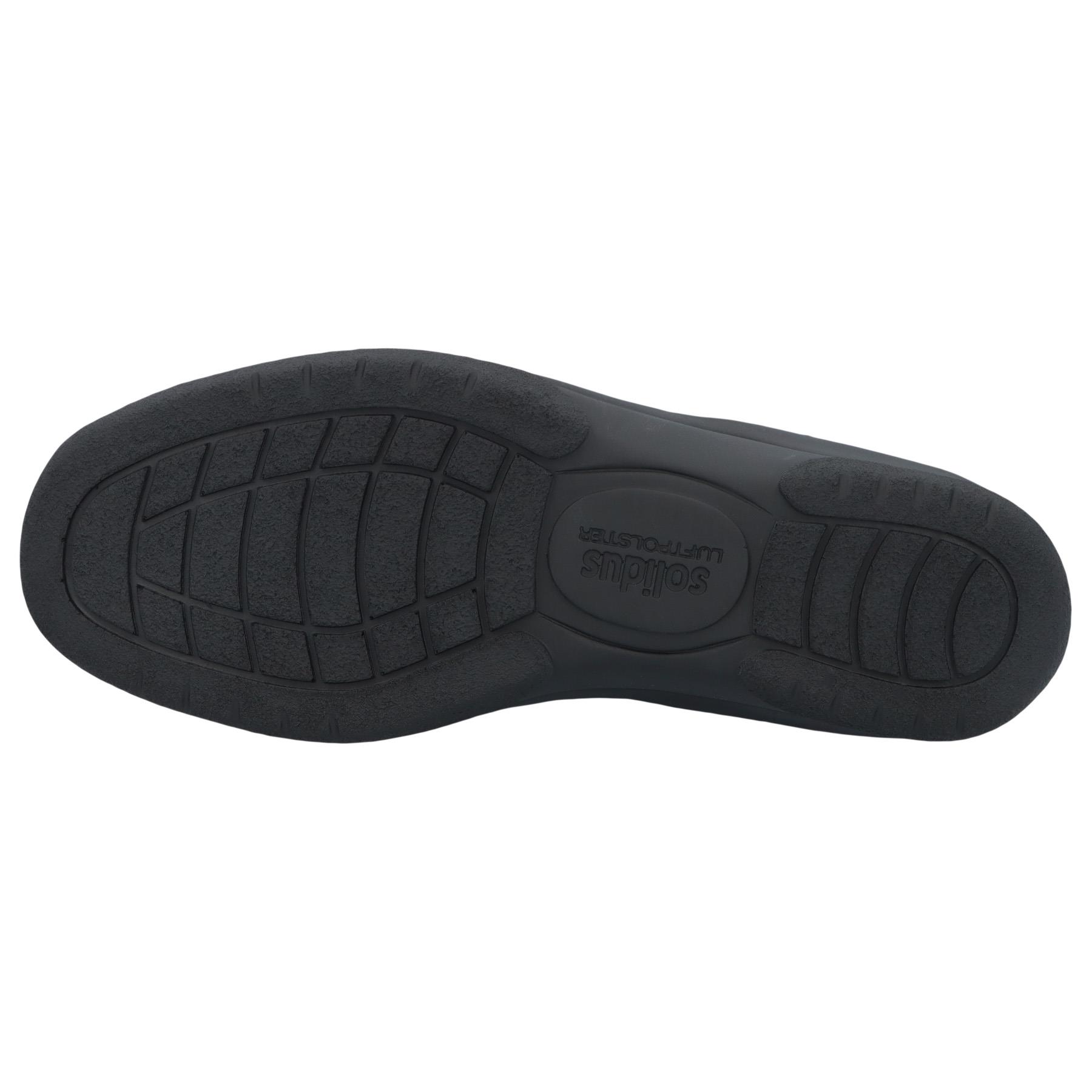 graue slipper sohlenansicht