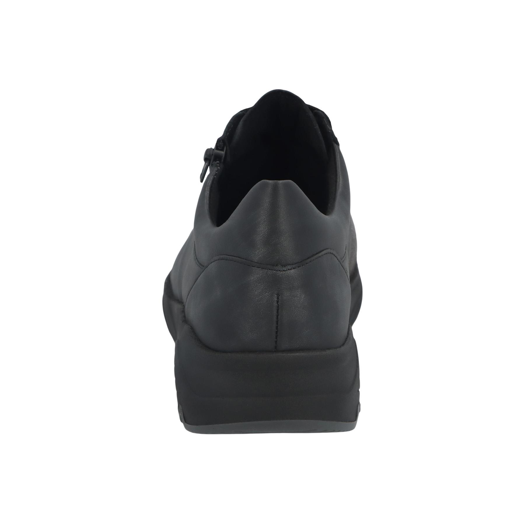 graue halbschuh hinteransicht