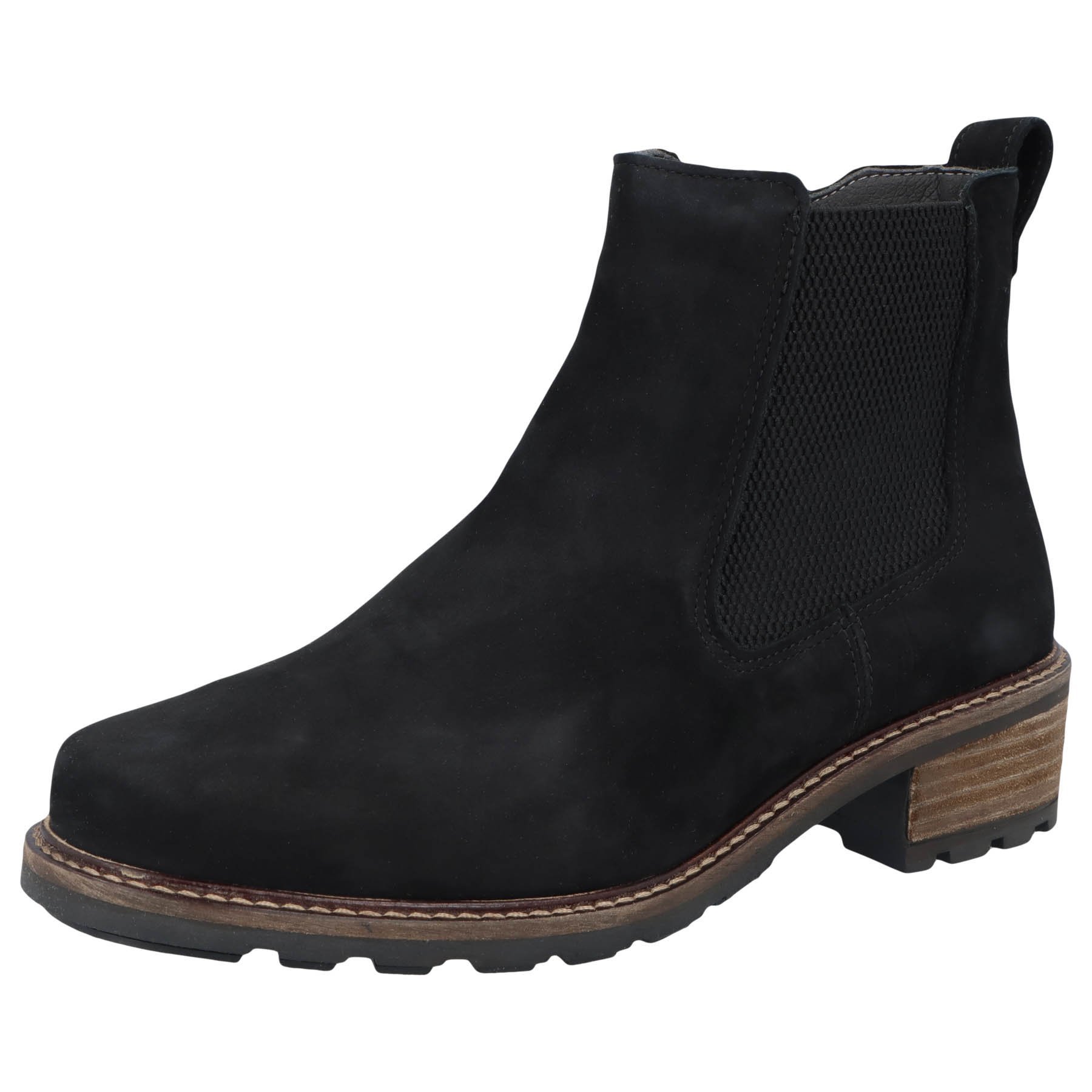 schwarze stiefel 3-4 ansicht