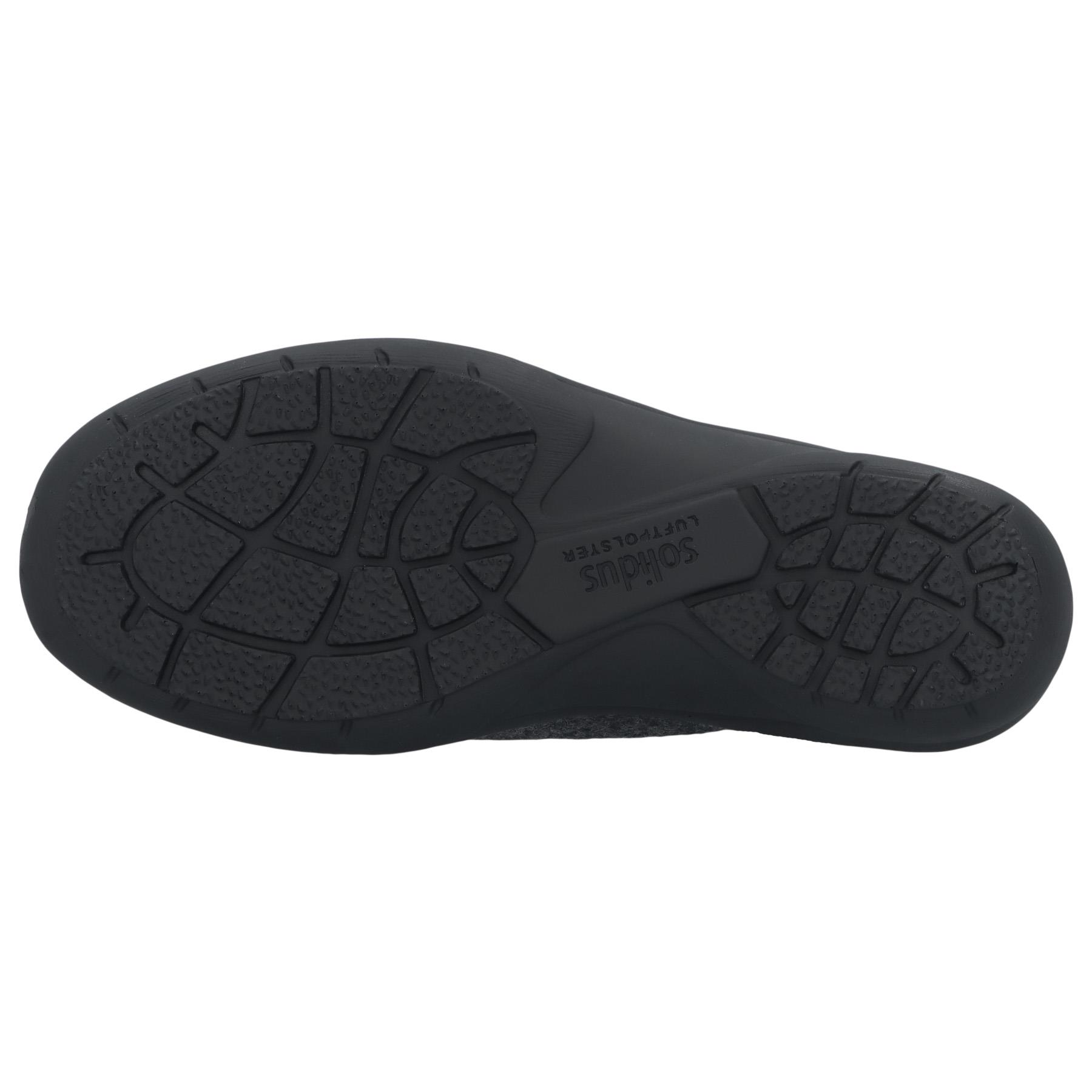 blaue slipper sohlenansicht