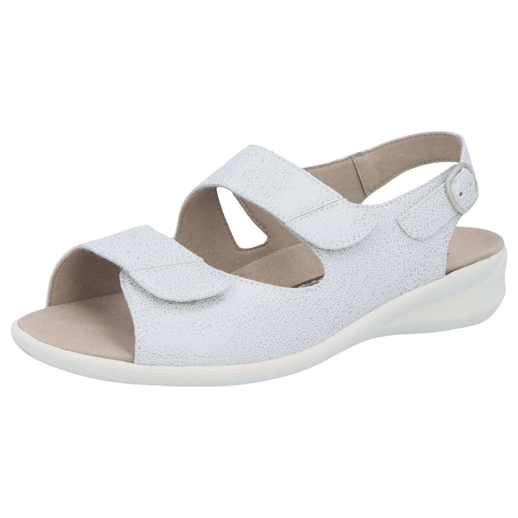 weiße sandale 3-4 ansicht