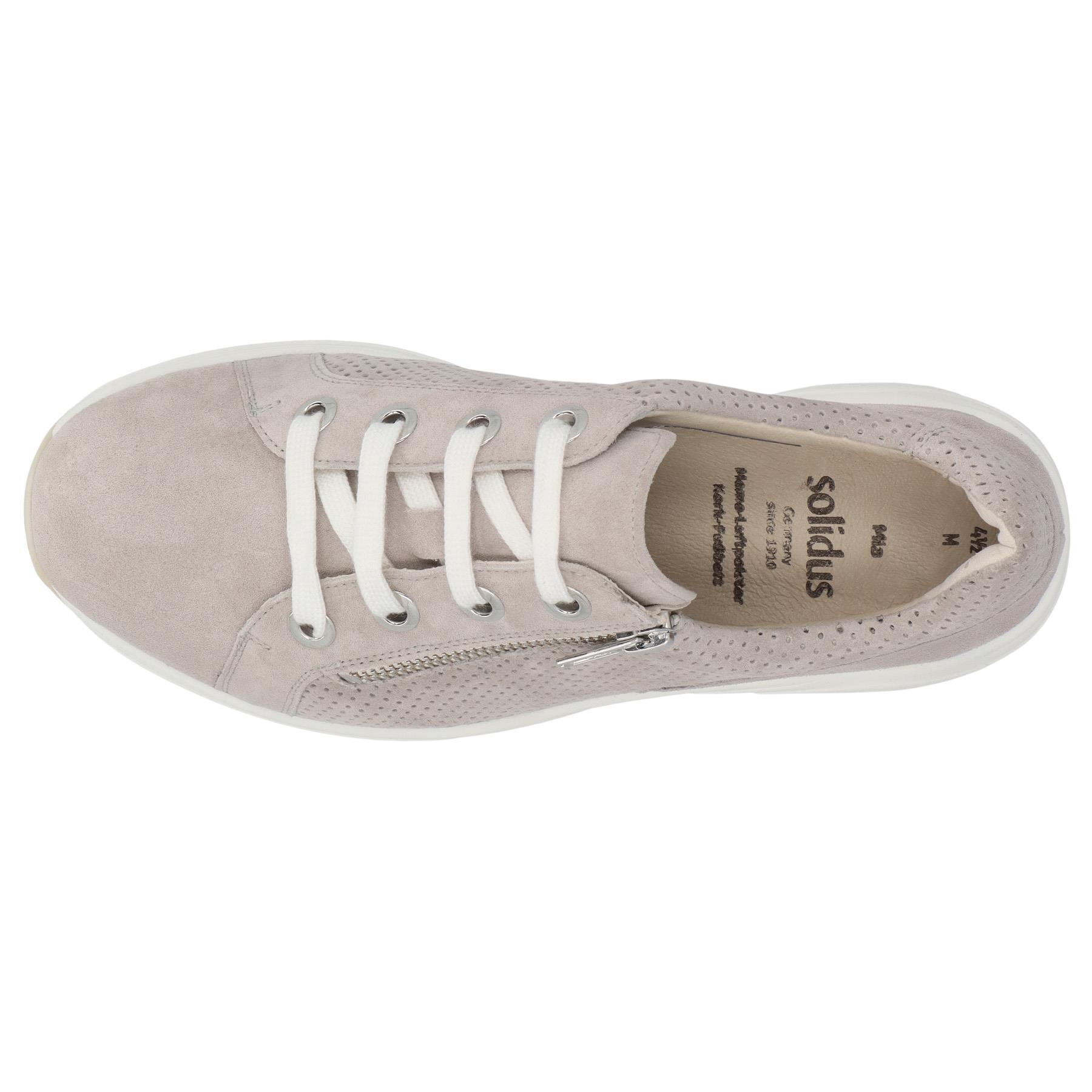 graue slipper draufsicht