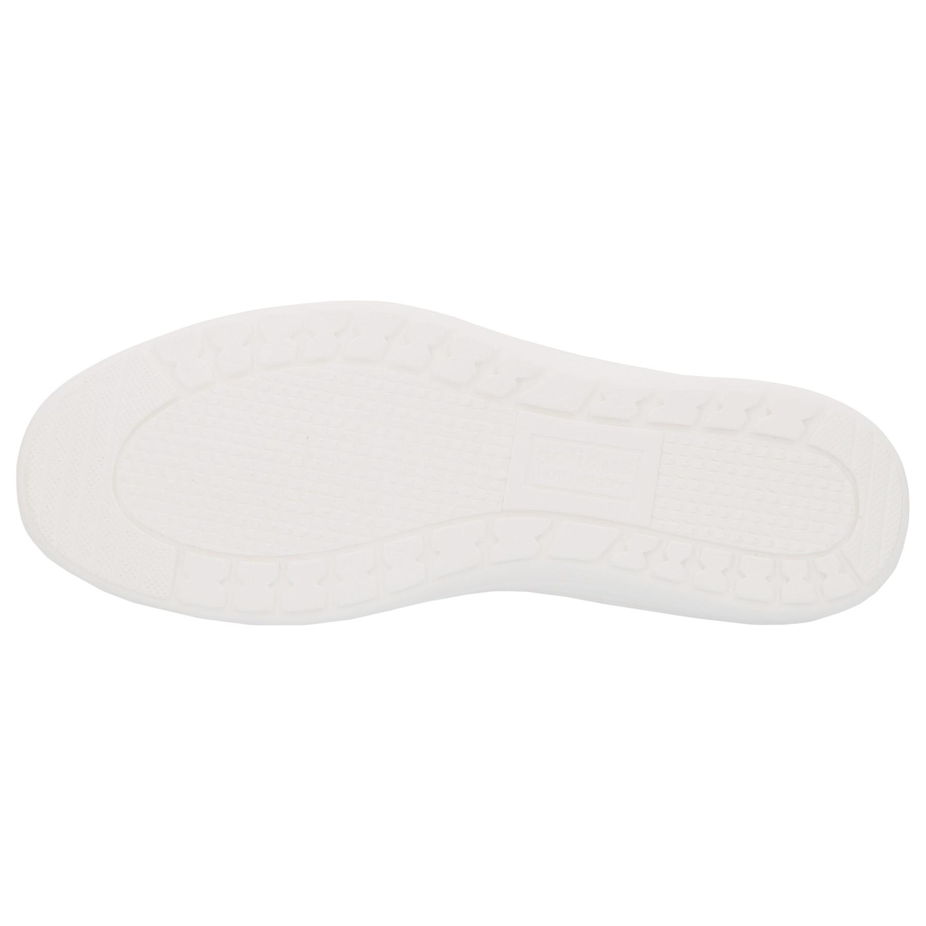 blaue halbschuh sohlenansicht