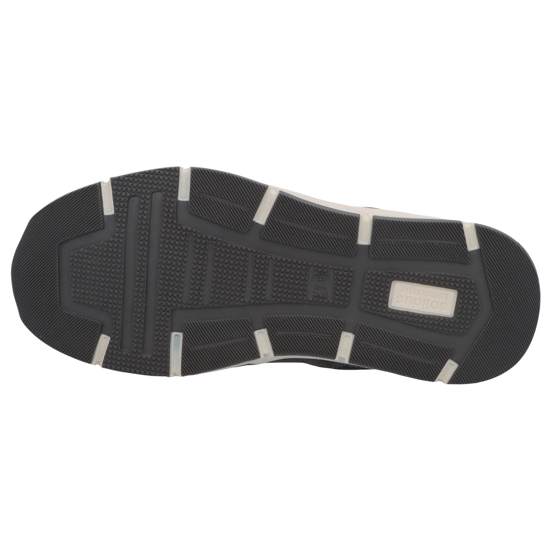 graue halbschuh sohlenansicht