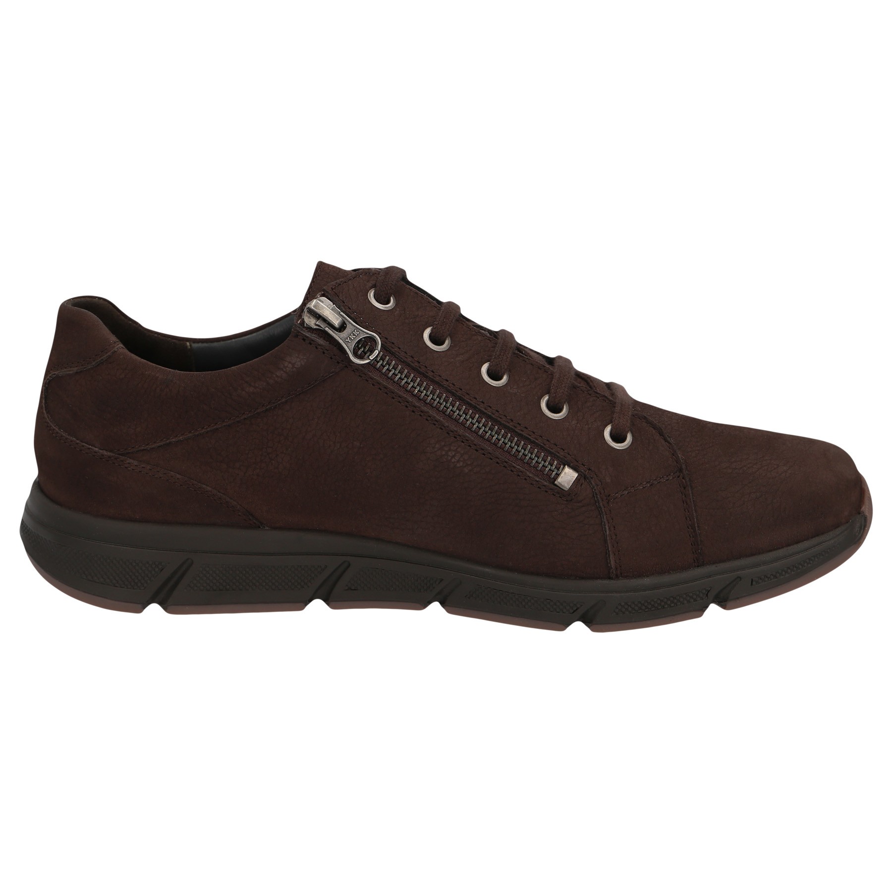 braune halbschuh seitenansicht rechts