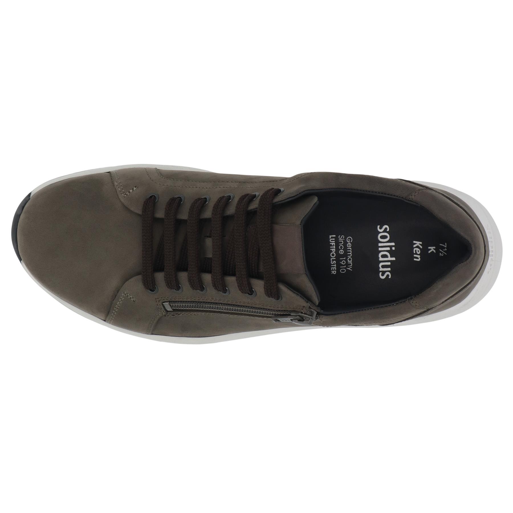 graue halbschuh draufsicht