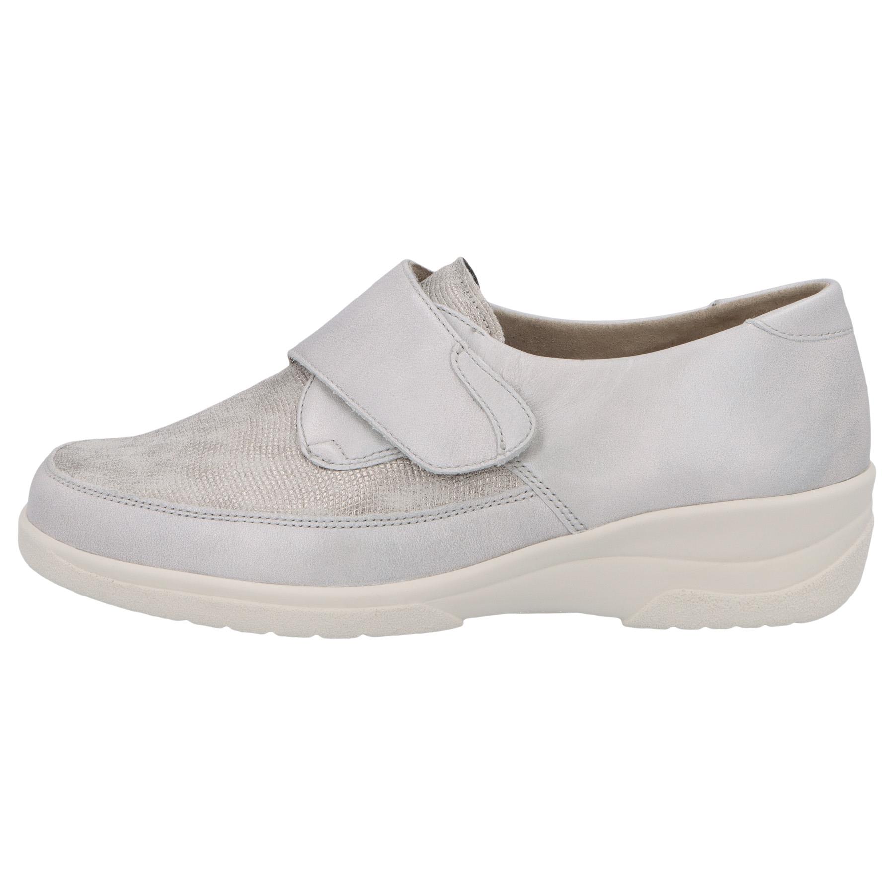 graue slipper seitenansicht links