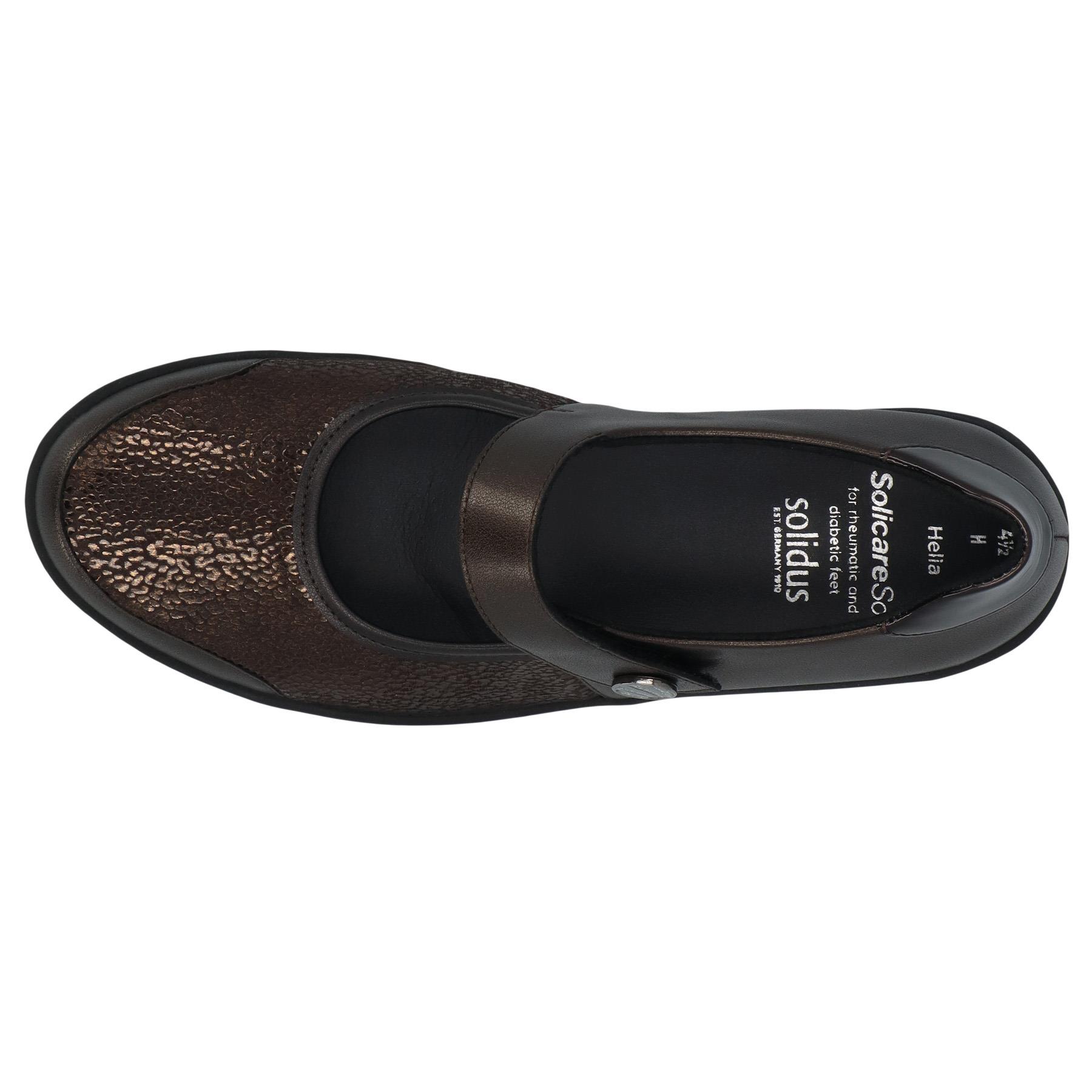 graue slipper draufsicht