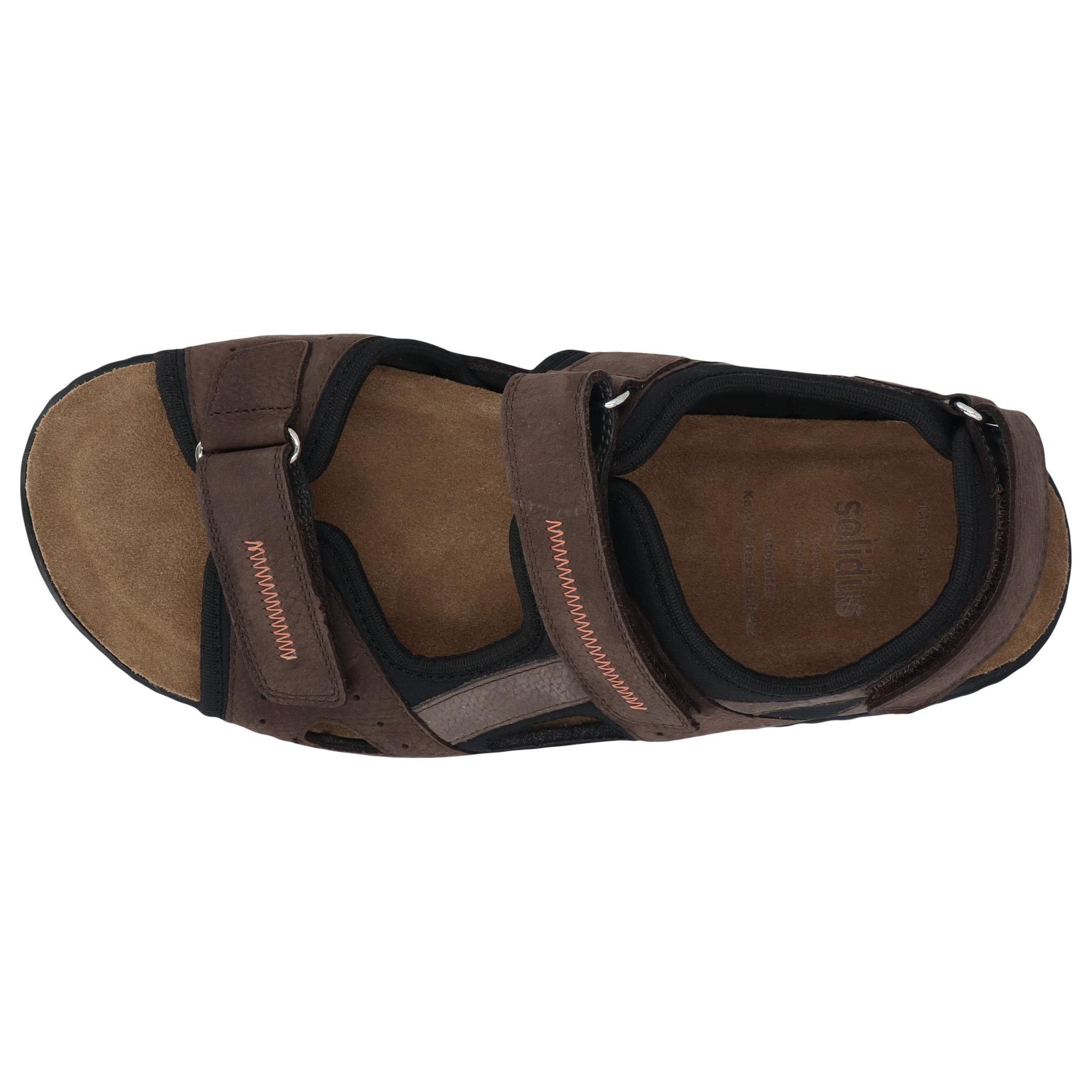 braune sandale draufsicht