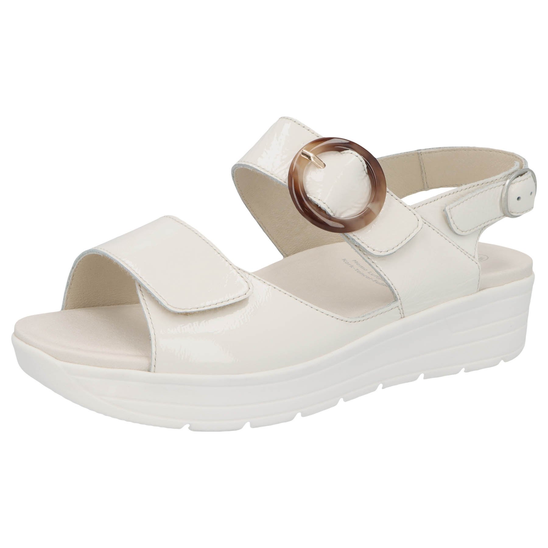 weiße sandale 3-4 ansicht