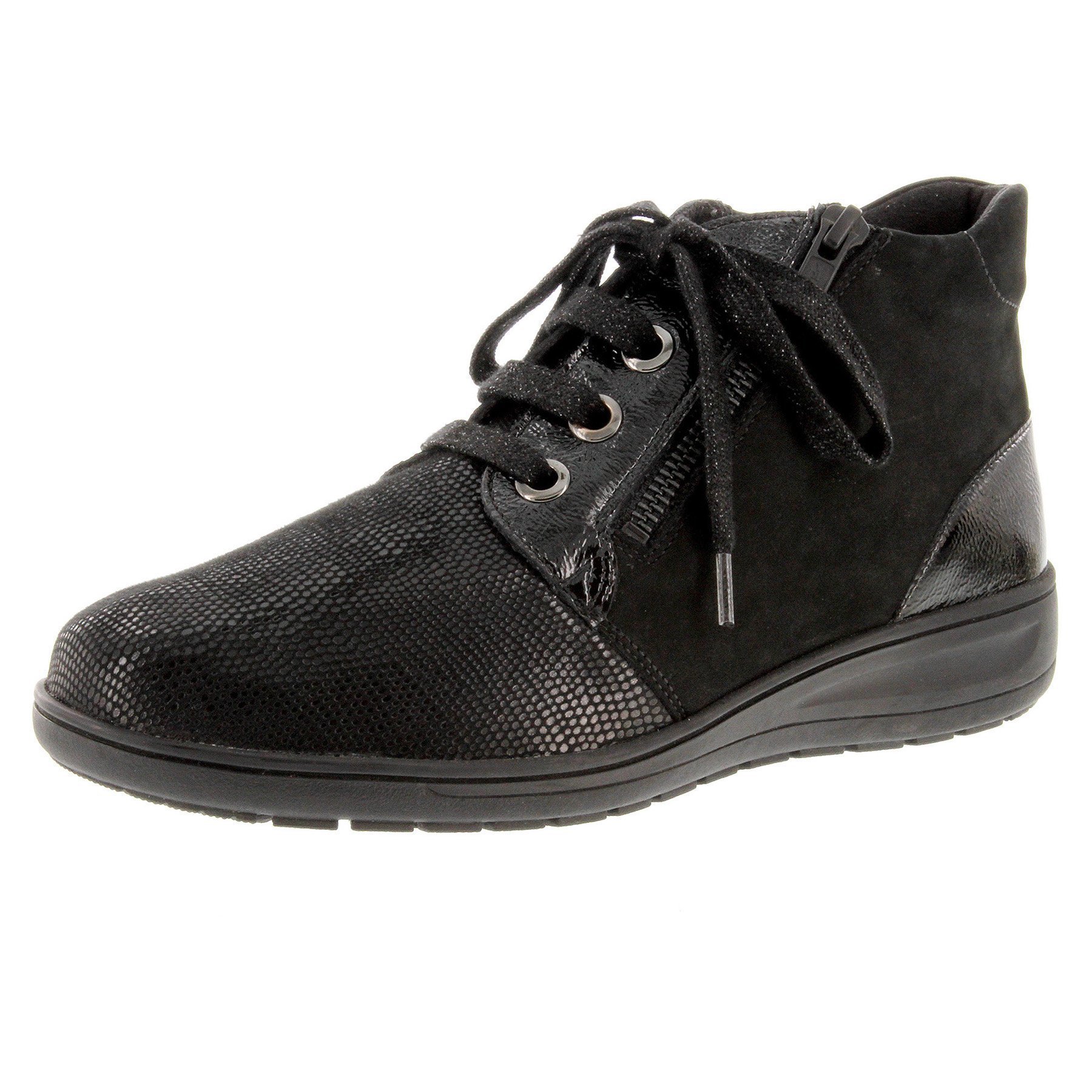 schwarze stiefel 3-4 ansicht