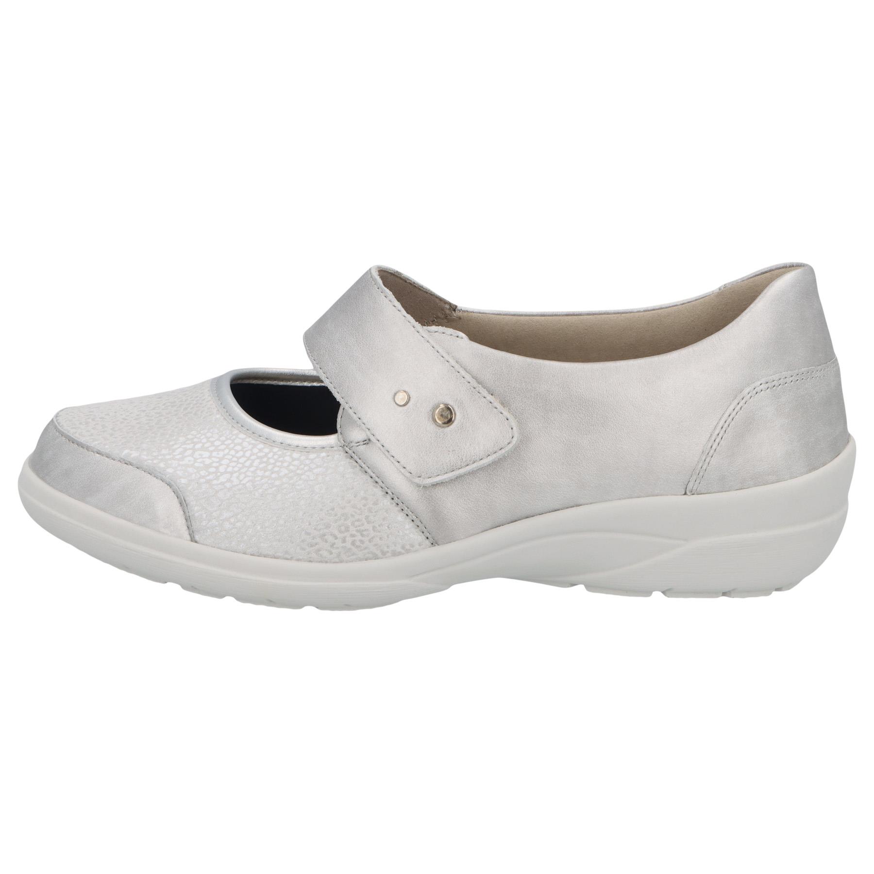 graue halbschuh seitenansicht links