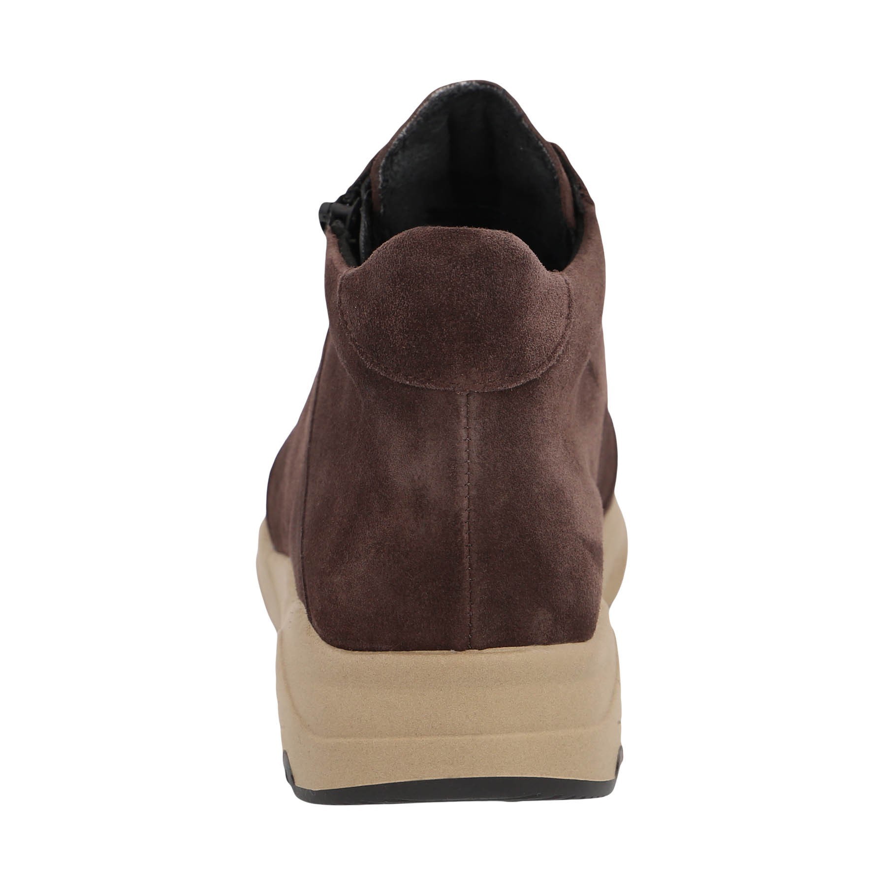 braune stiefel hinteransicht
