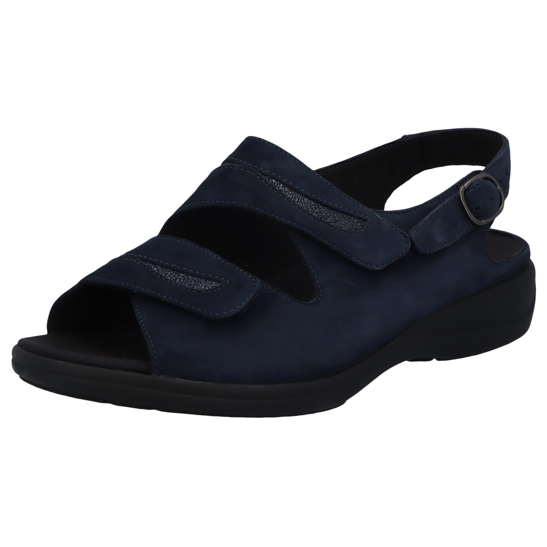 blaue sandale 3-4 ansicht