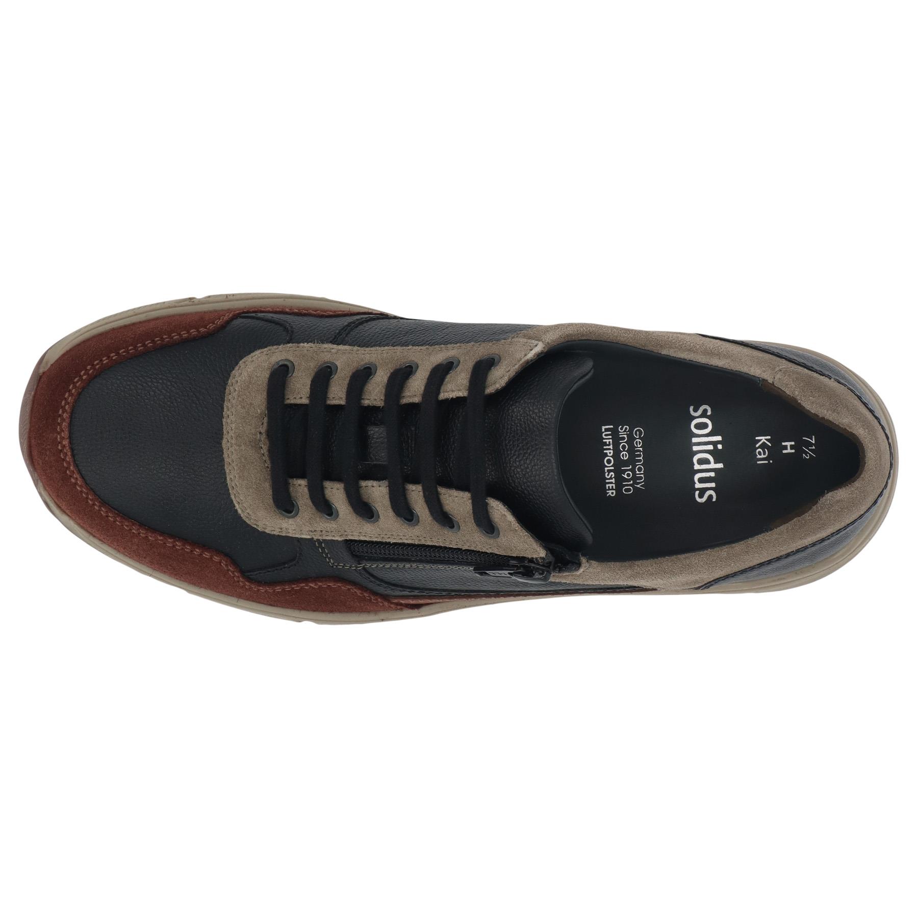 braune halbschuh draufsicht