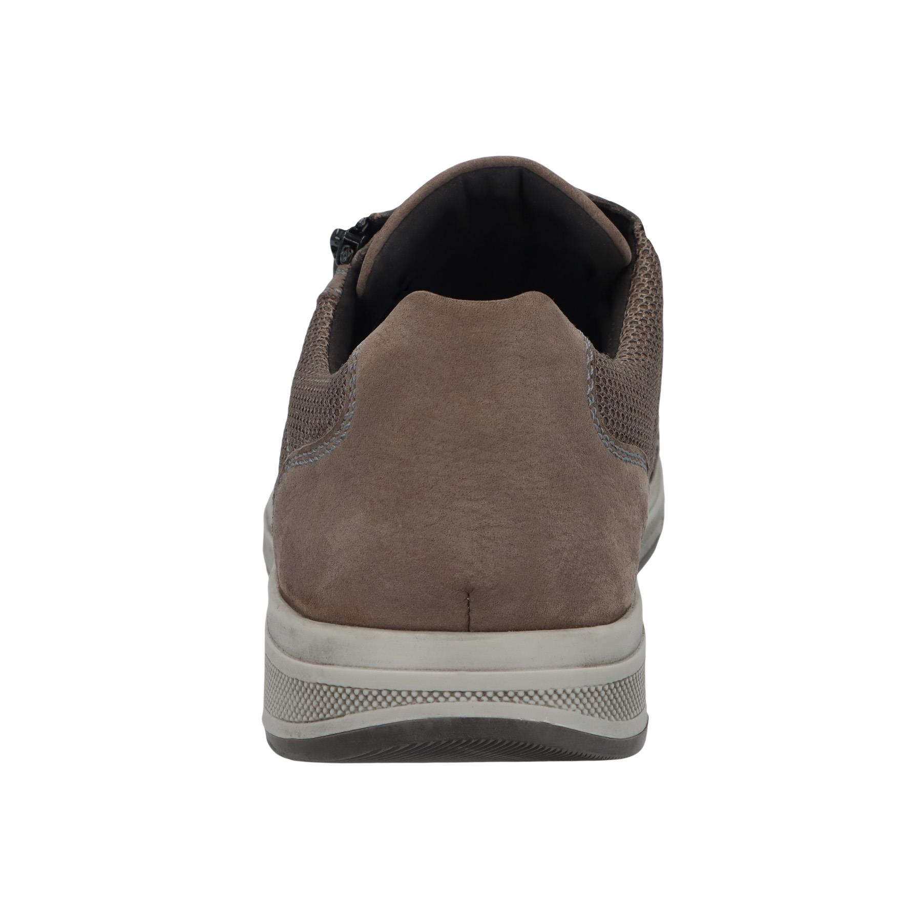 graue halbschuh hinteransicht