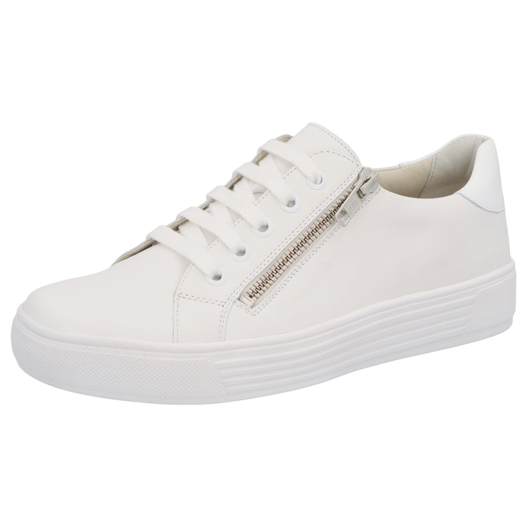 weiße halbschuh 3-4 ansicht