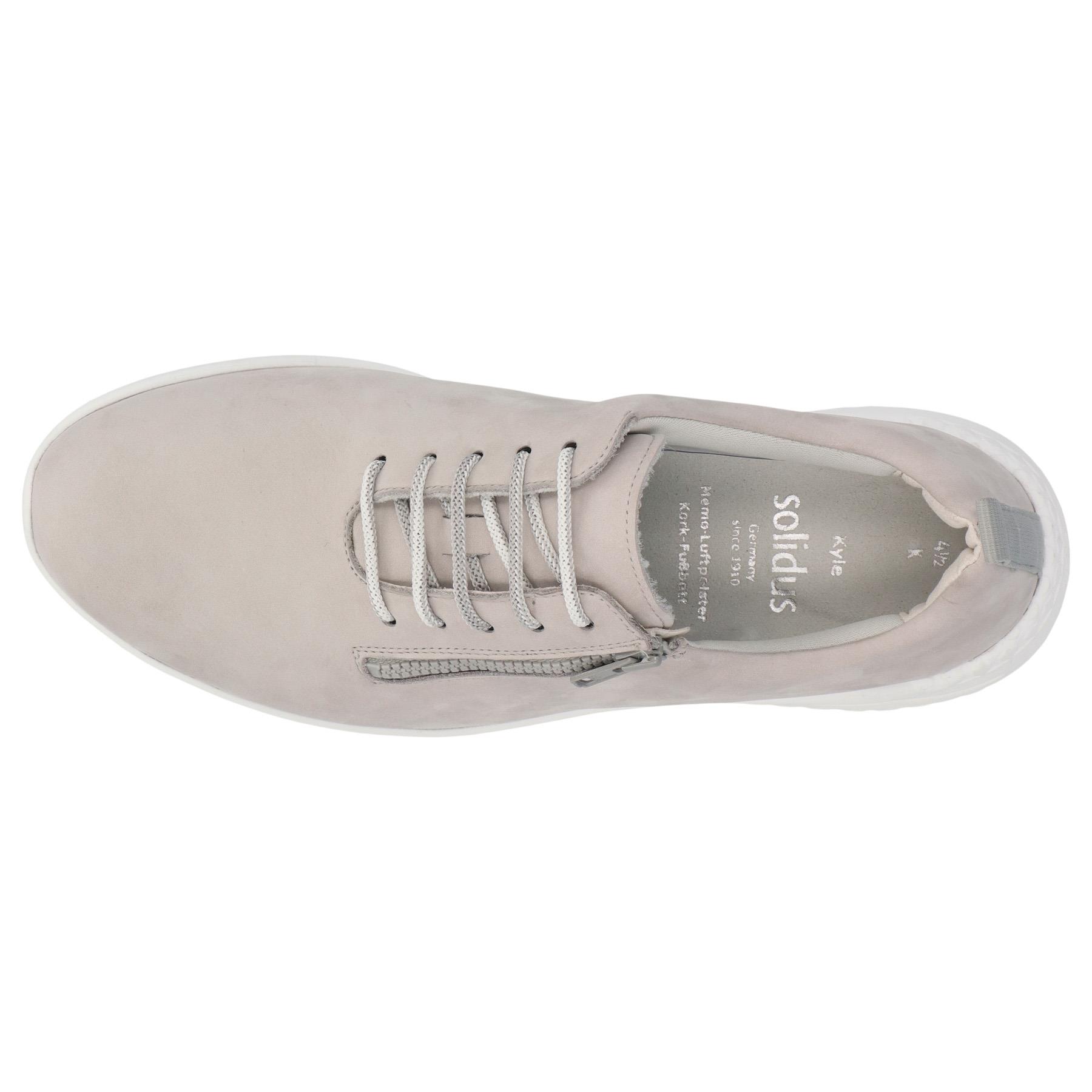 graue halbschuh draufsicht