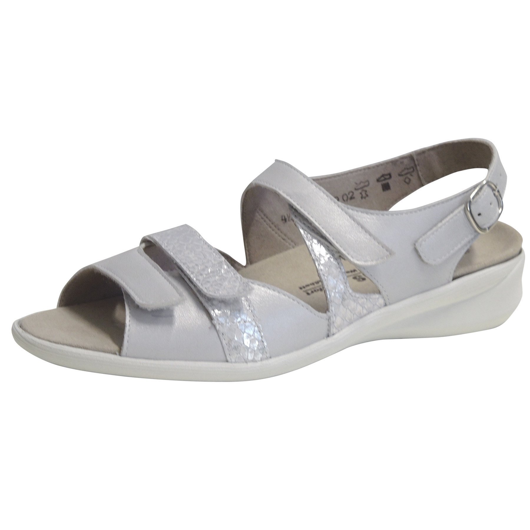 weiße sandale 3-4 ansicht