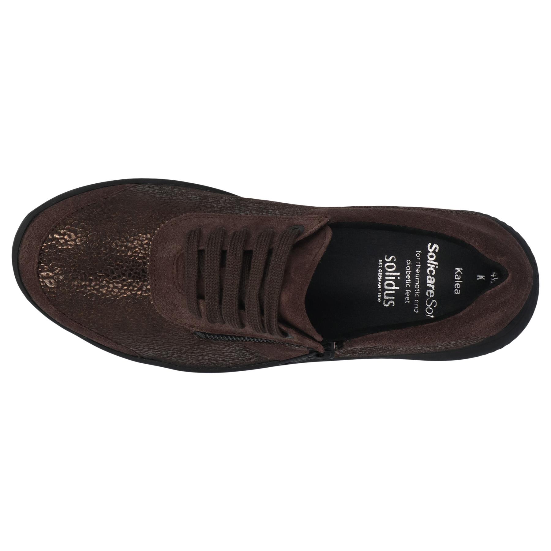 braune halbschuh draufsicht